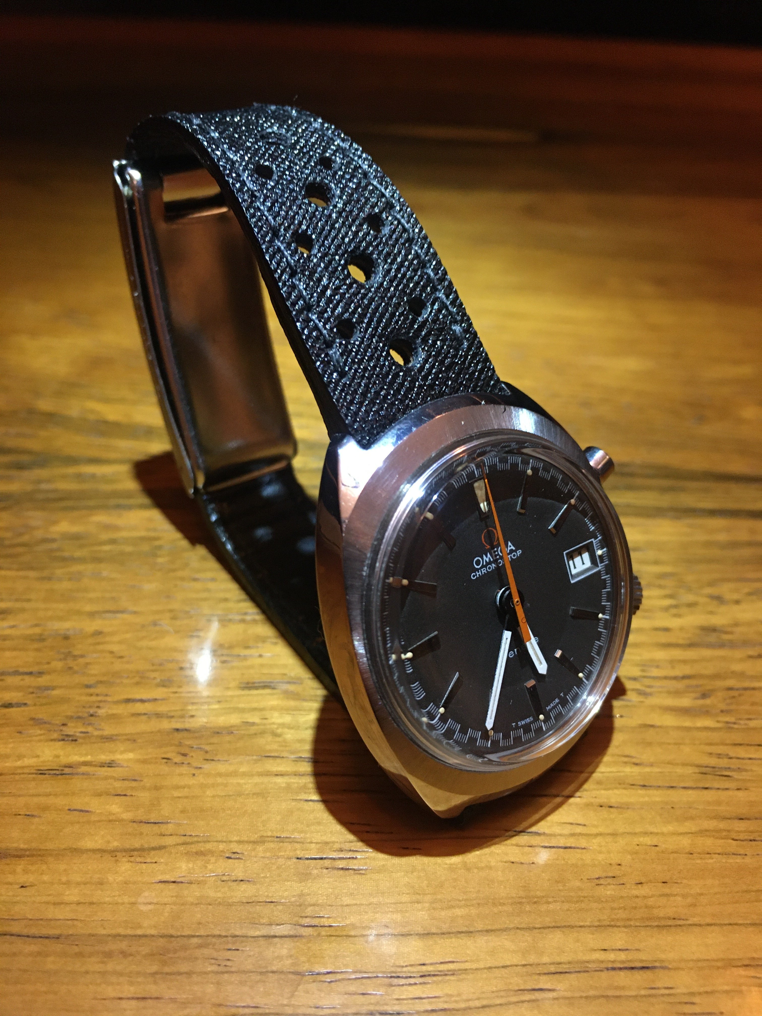 Omega hot sale chronostop strap