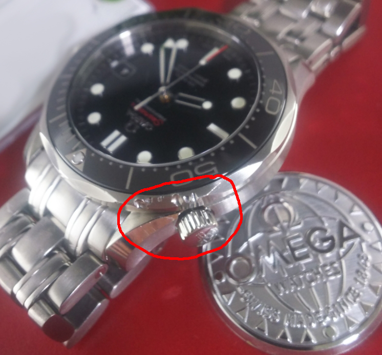 omega seamaster bezel replacement cost