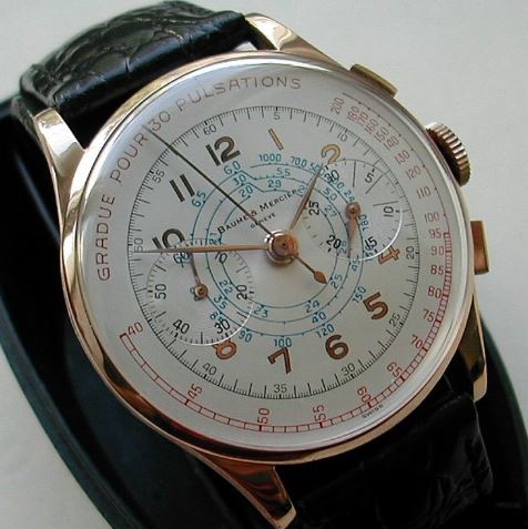 Baume et Mercier Chronograph 30 Pulsations Omega Forums