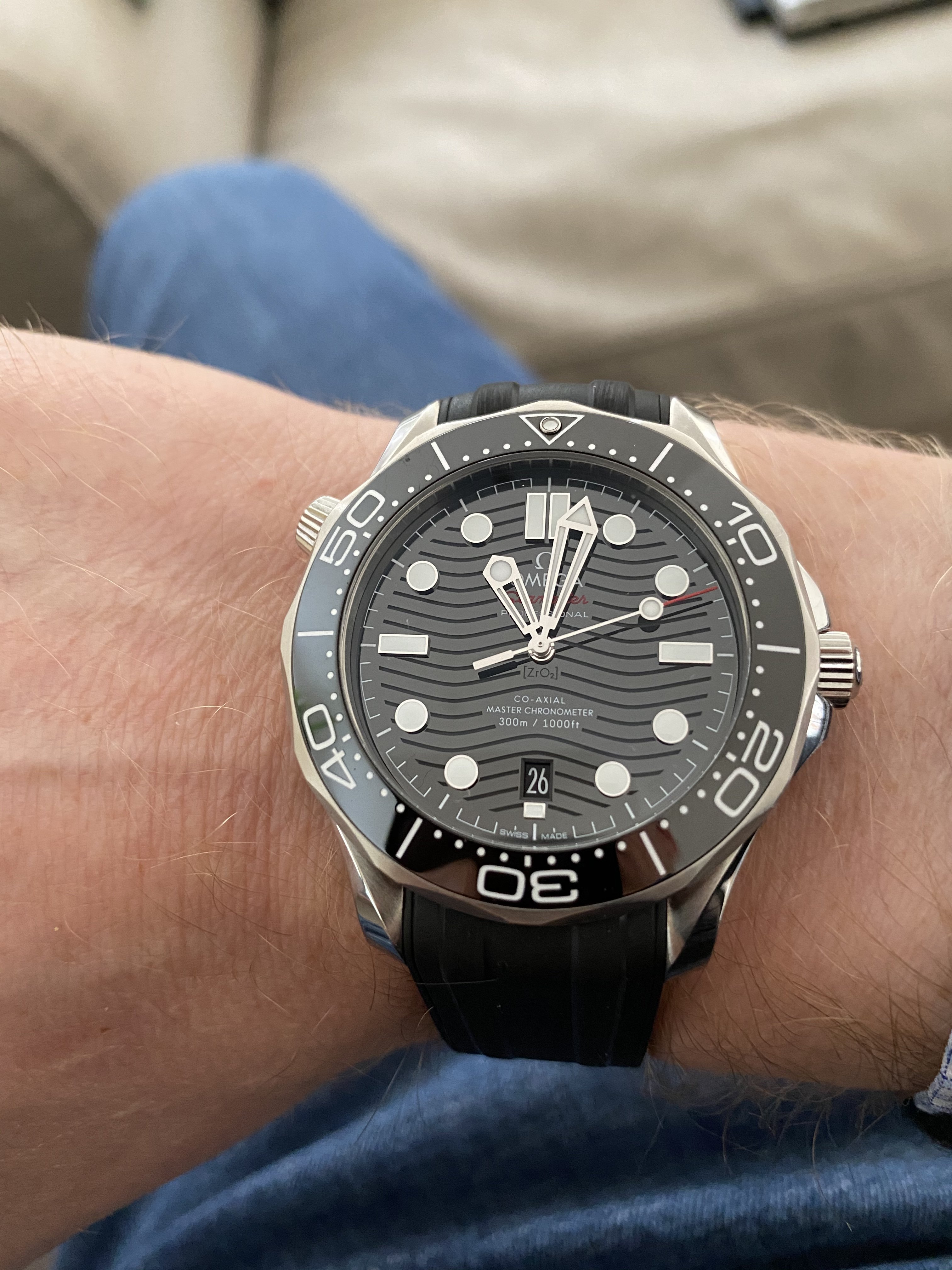 Seamaster Pro 300m diver rubber strap replacements Omega Forums