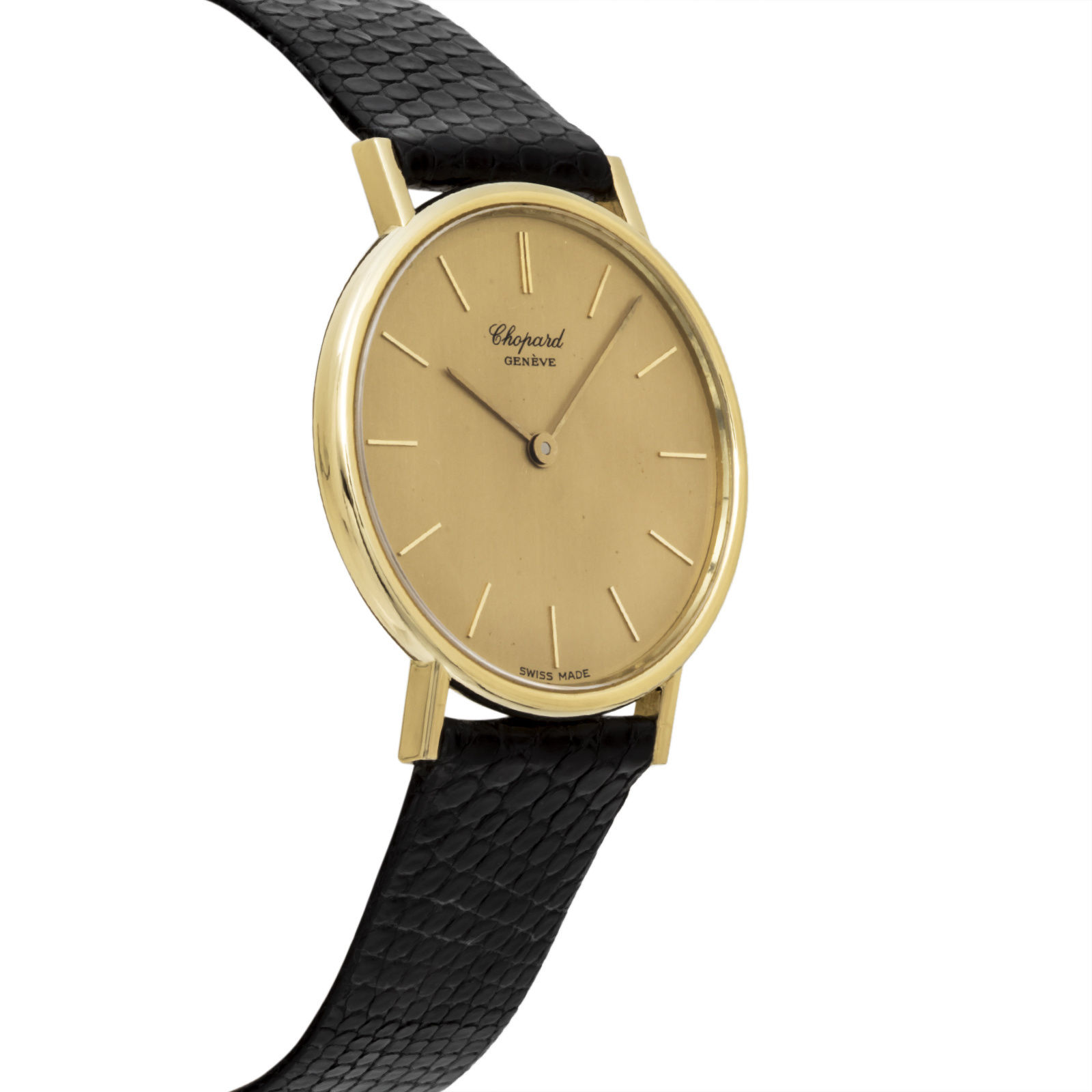 FS Vintage Chopard 18K Yellow Gold Watch In Mint Condition