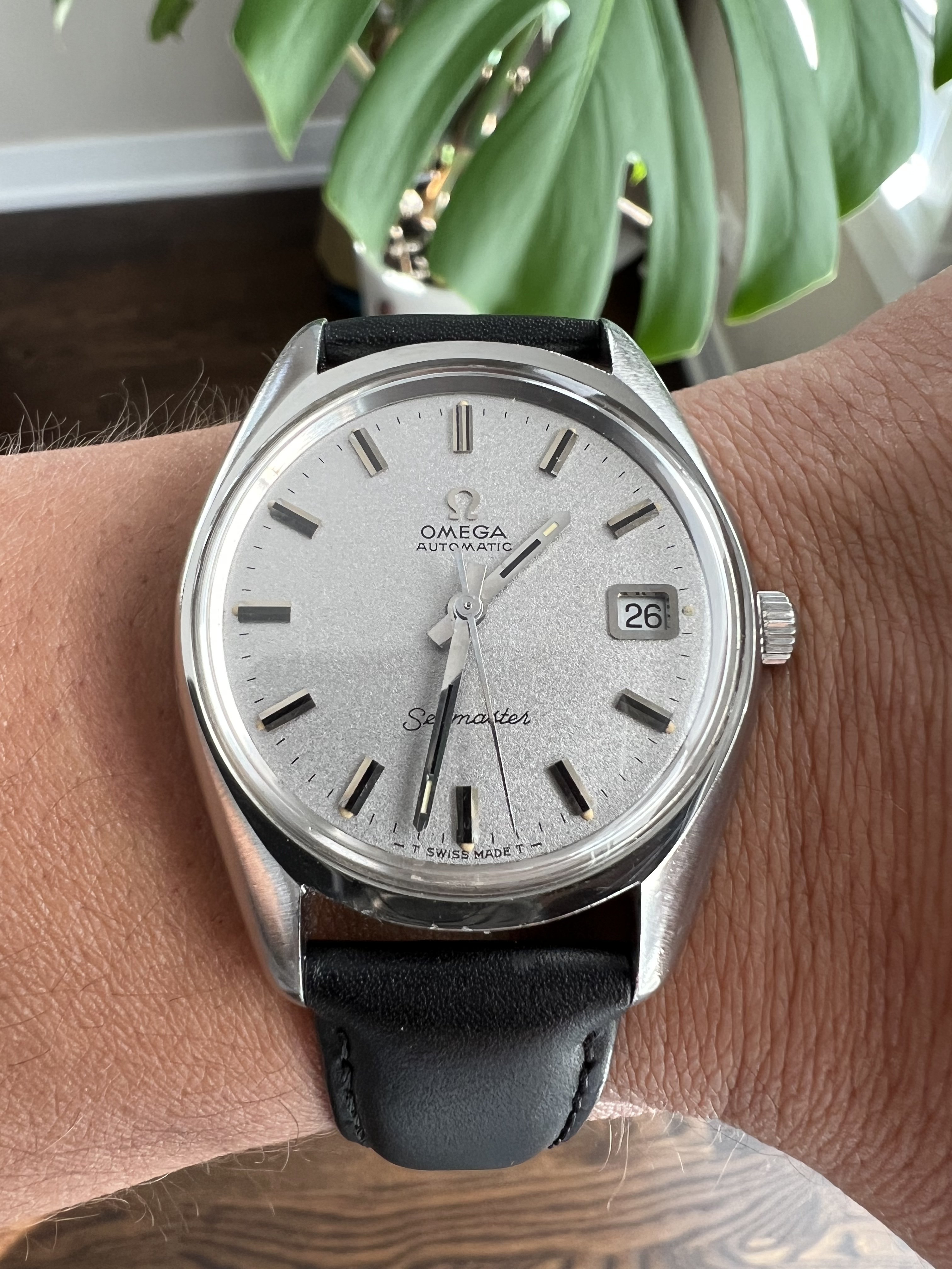 Help on vintage Omega seamaster 166.067 with sparkling dial