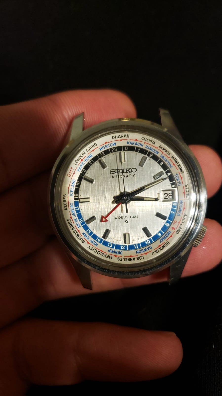 Seiko hot sale world timer