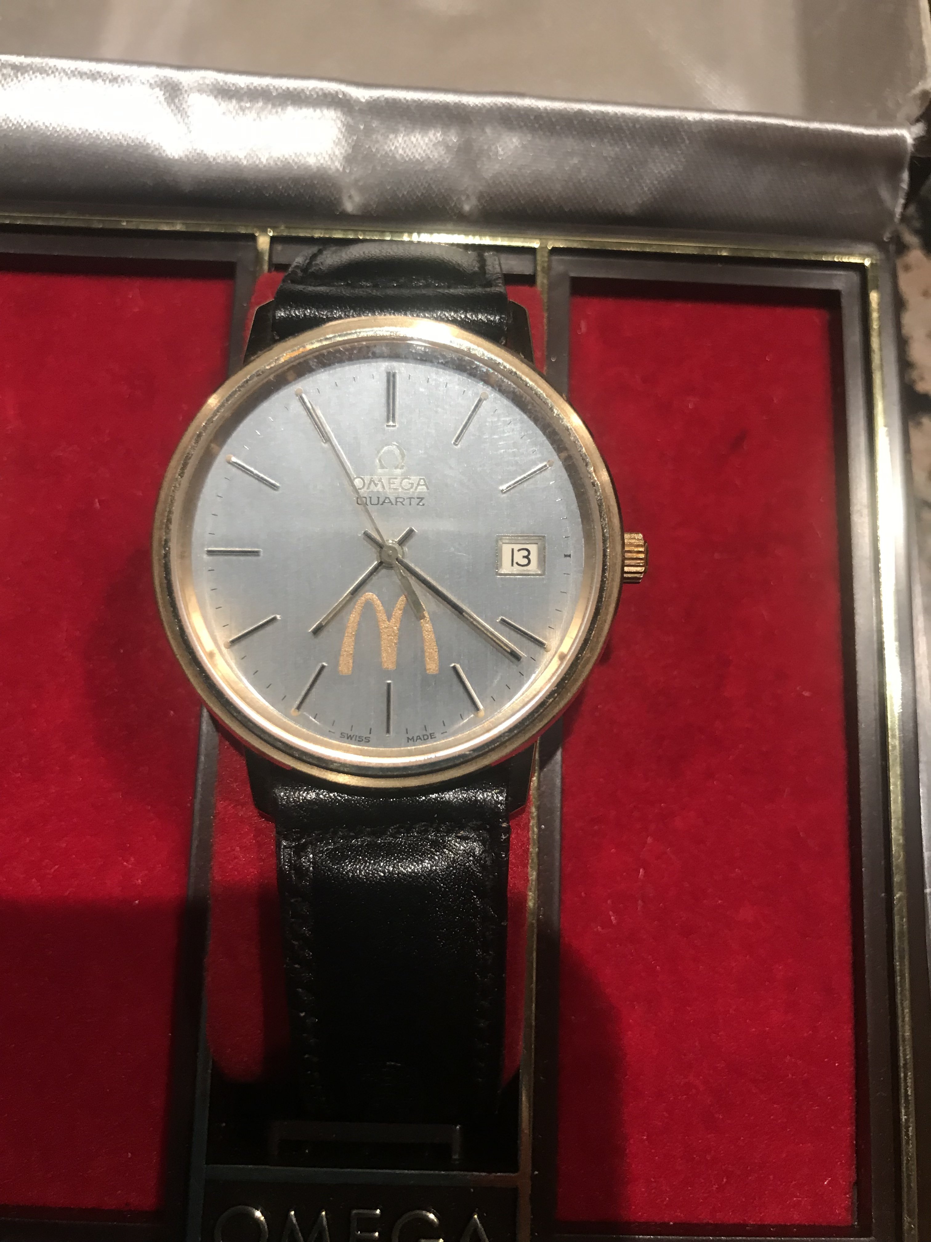 1970s Omega Quartz and Automatic full sets McDonald s logo