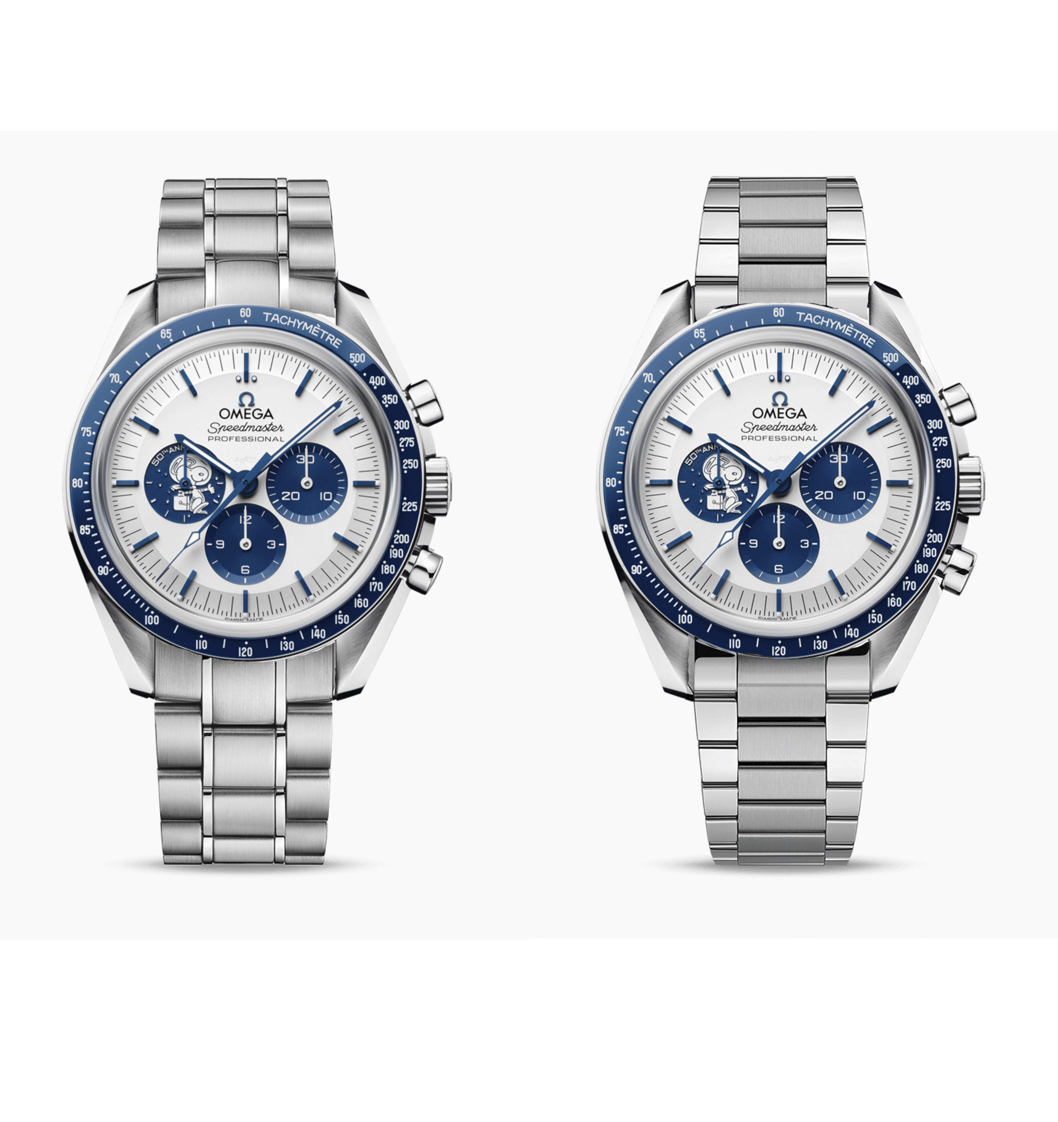 In The Metal: All Three OMEGA Snoopy Speedmaster Watches