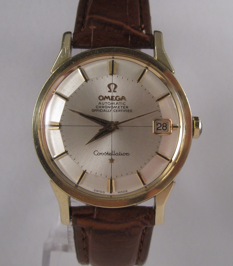 SOLD - Omega pie-pan Constellation, goldcap, ref 168.005, cal 564