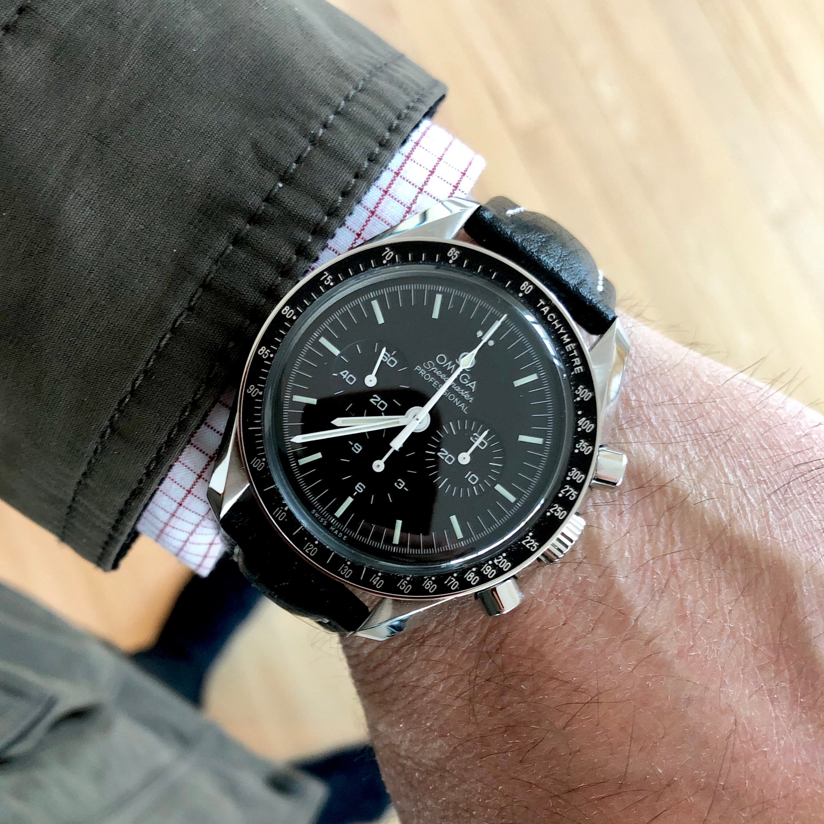 Is a Speedmaster Moonwatch 42mm too big for a 6.5inch 16.5mm wrist Omega Watch Forums