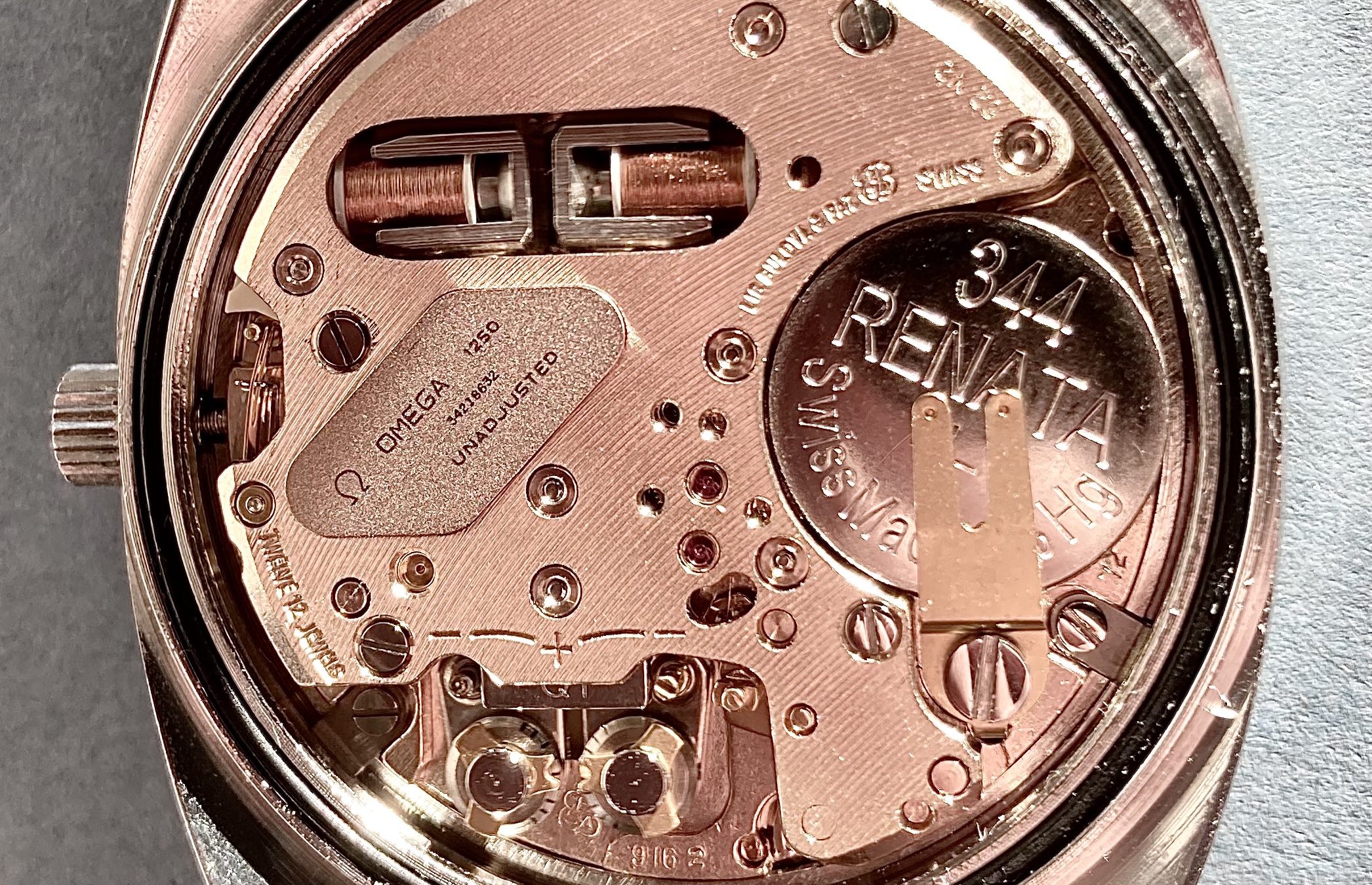 Omega hotsell 1250 movement