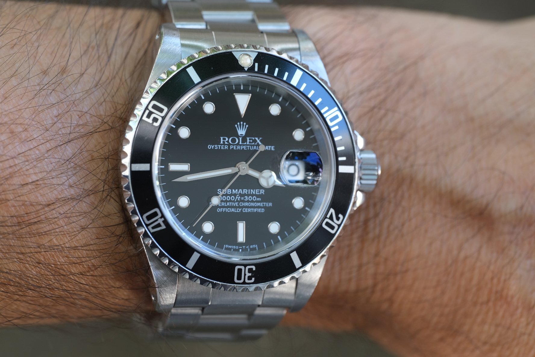 SOLD 1996 Rolex Submariner 16610 w beautiful tritium dial Omega Watch Forums