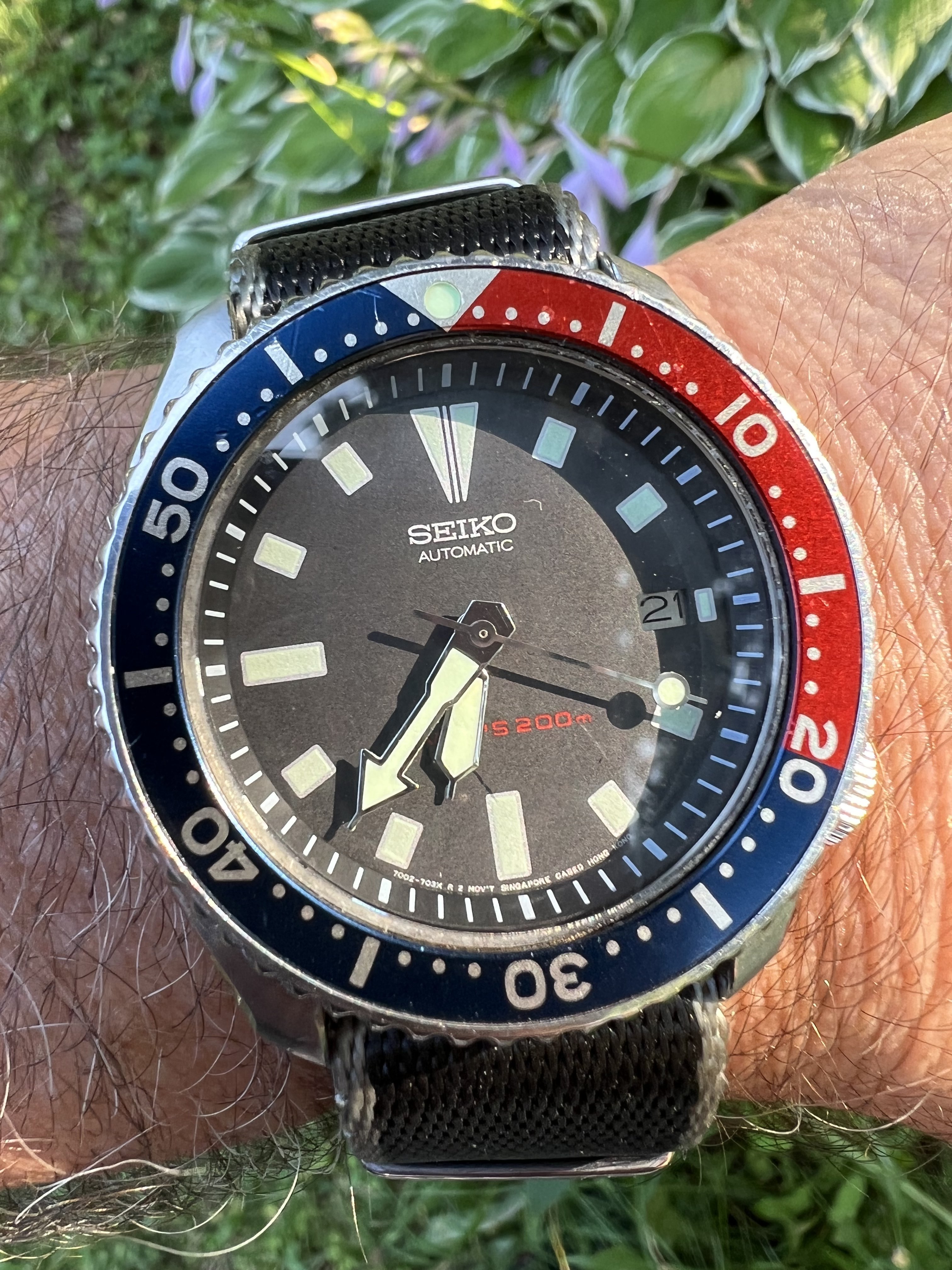 Seiko 7002 lug cheap width