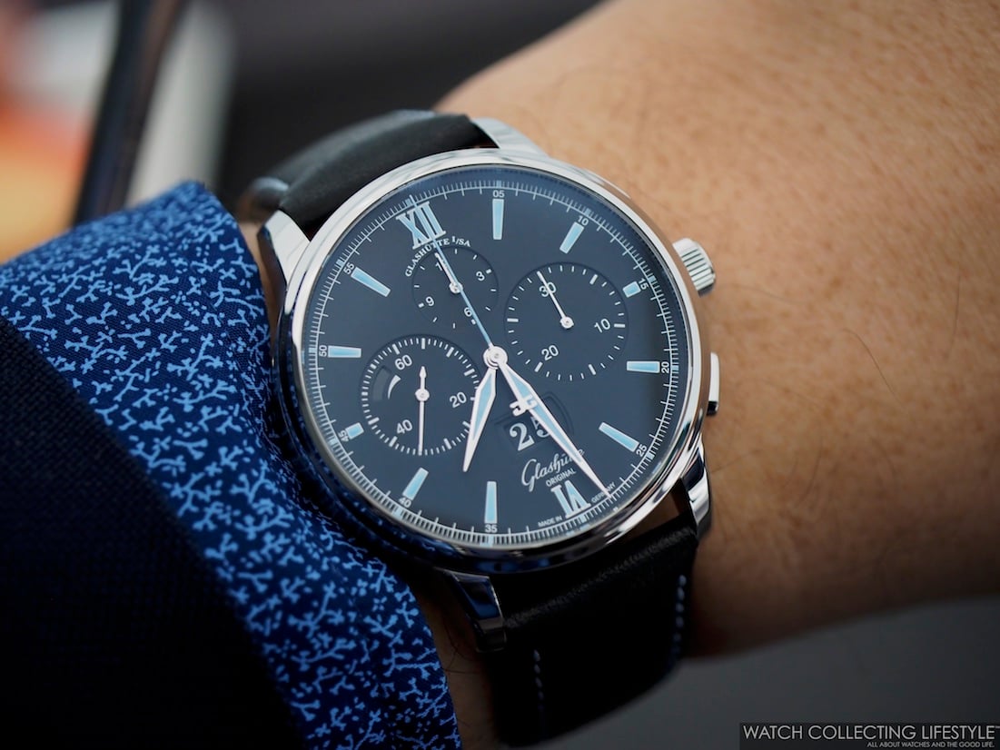 Senator chronograph panorama date hot sale