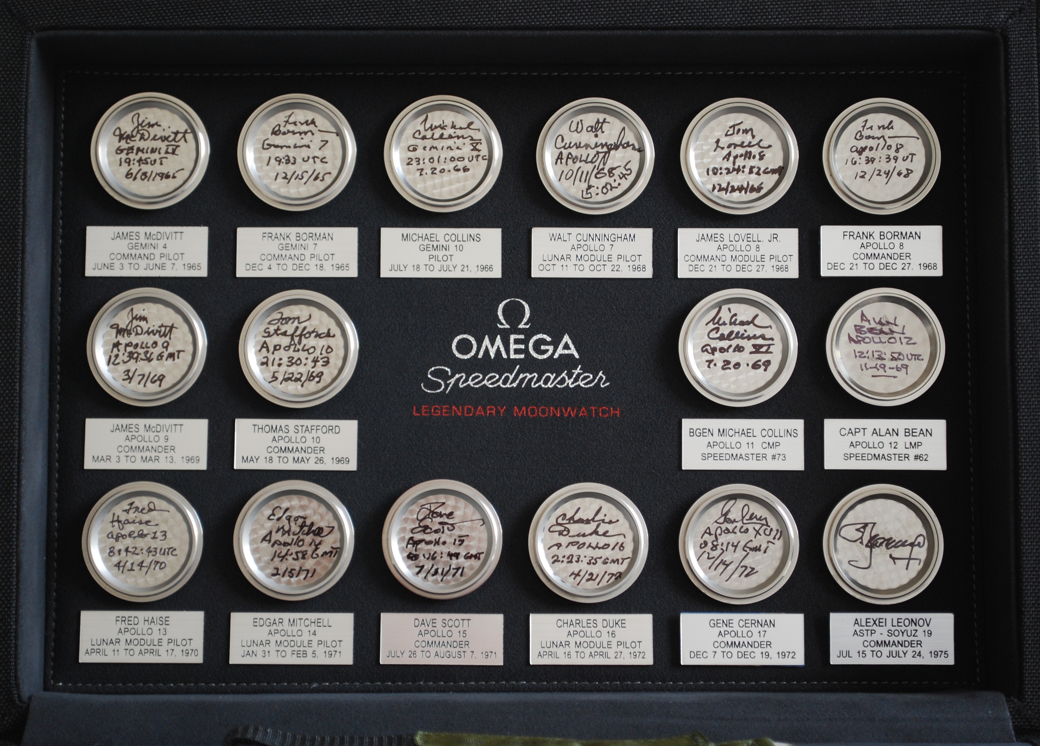 omega speedmaster missions collection