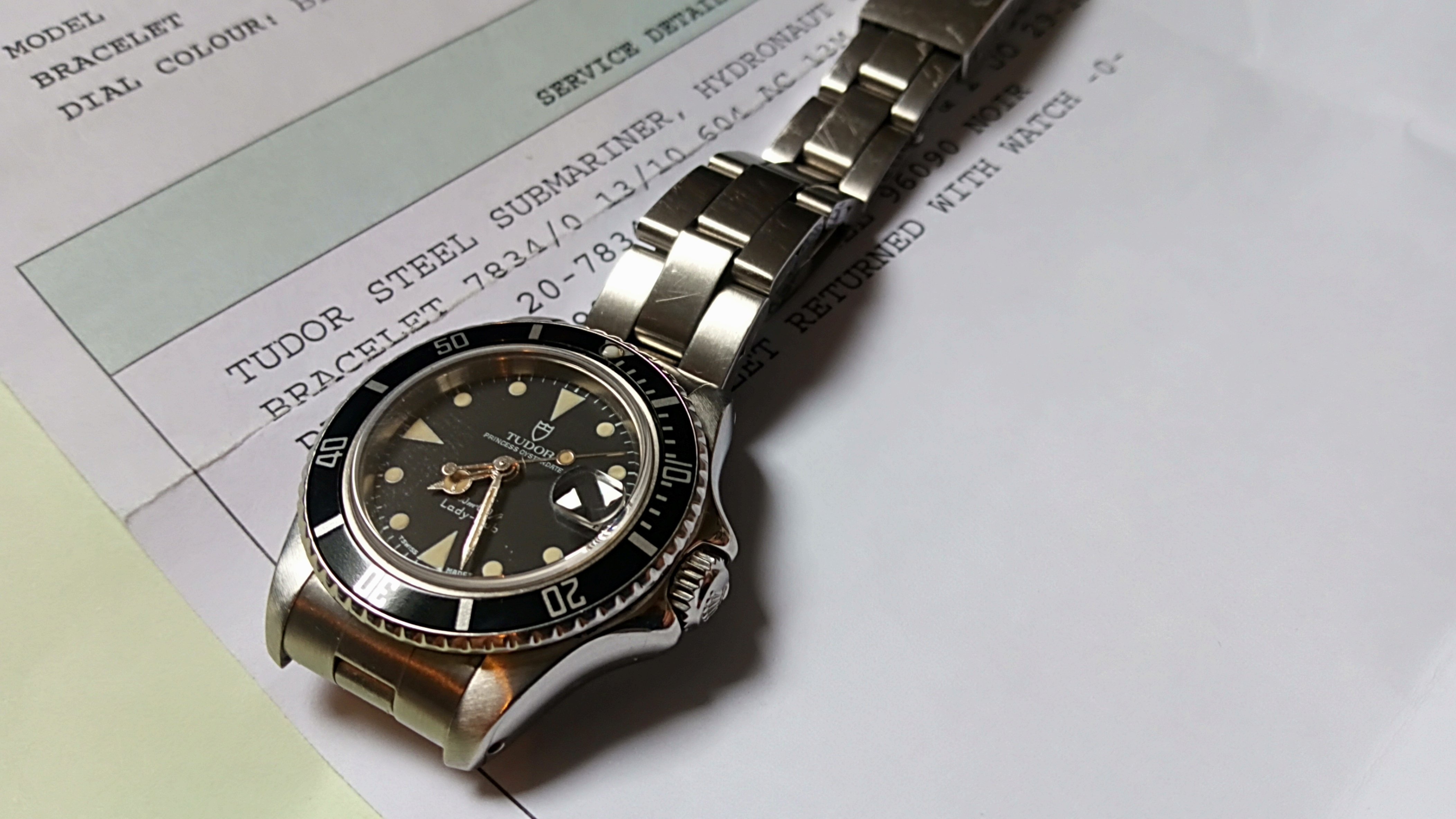 Tudor lady submariner on sale 96090