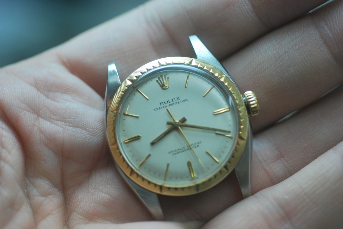 WITHDRAWN Vintage Rolex Zephyr 6582 1958 automatic. Steel oldie