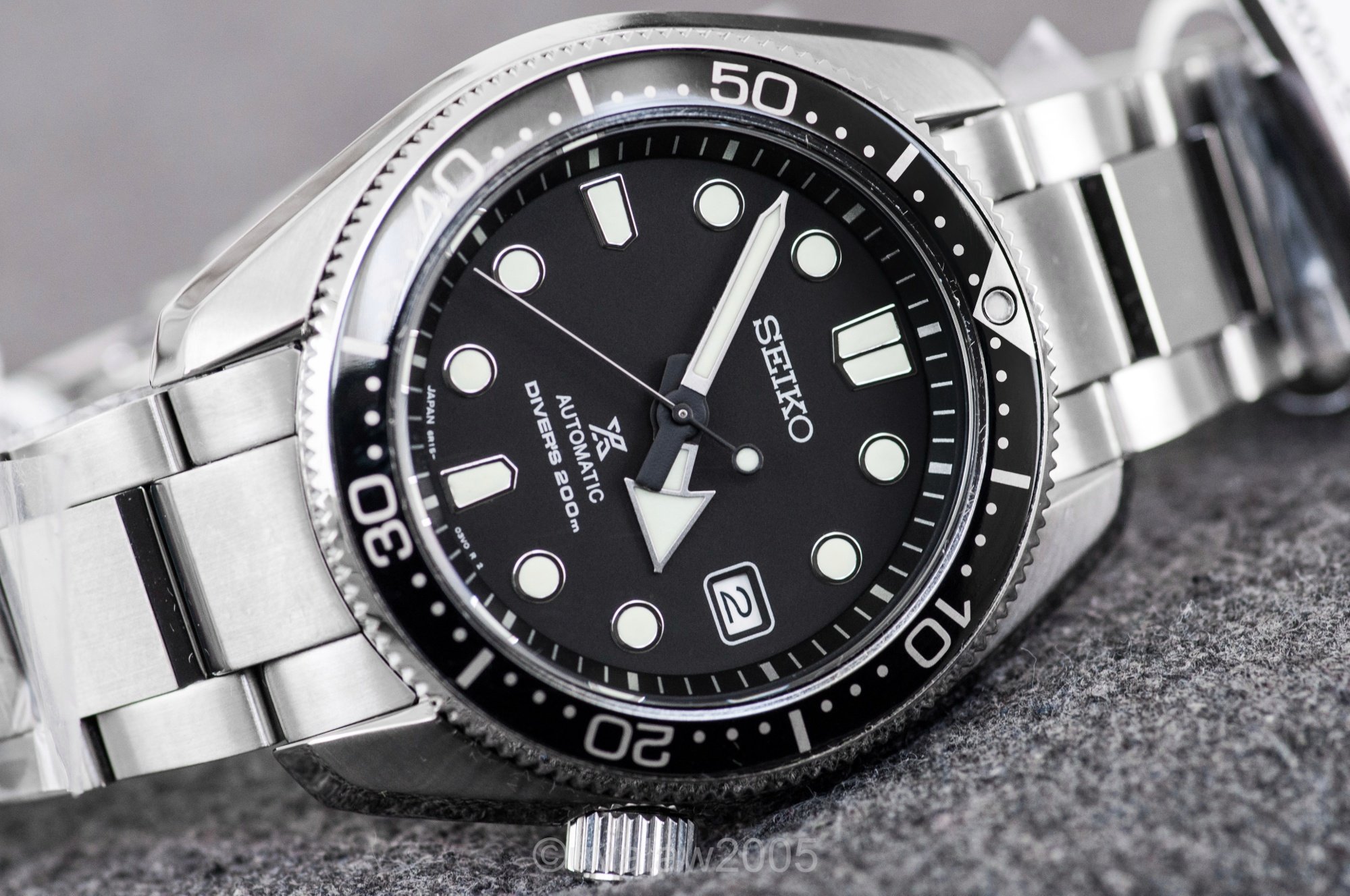 Sold Seiko Sbdc061 Black Dial Baby Mm 6159 Reedition On Bracelet Spb077 Bnib Omega Forums