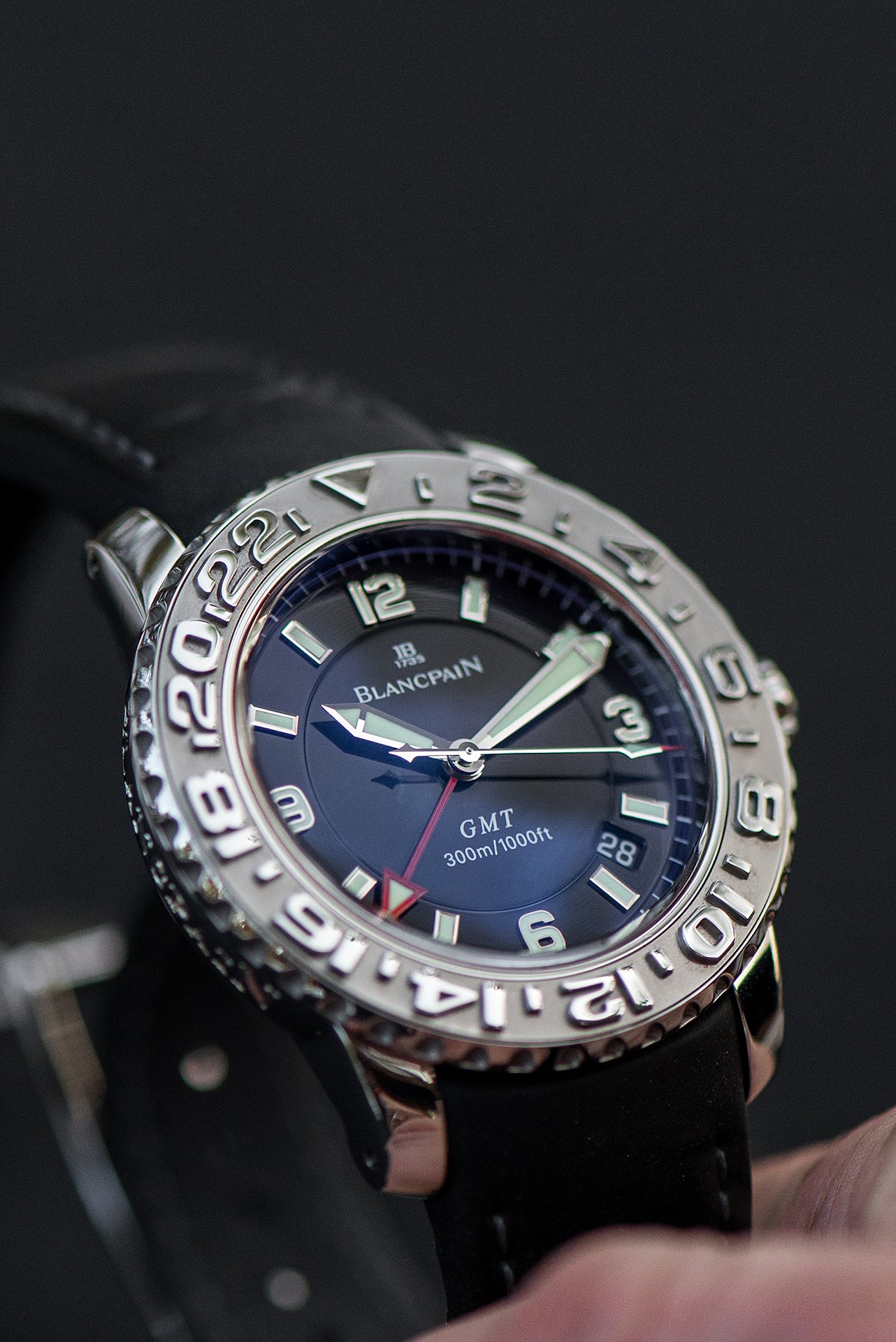 SOLD Blancpain Fifty Fathoms Trilogy GMT Omega Forums