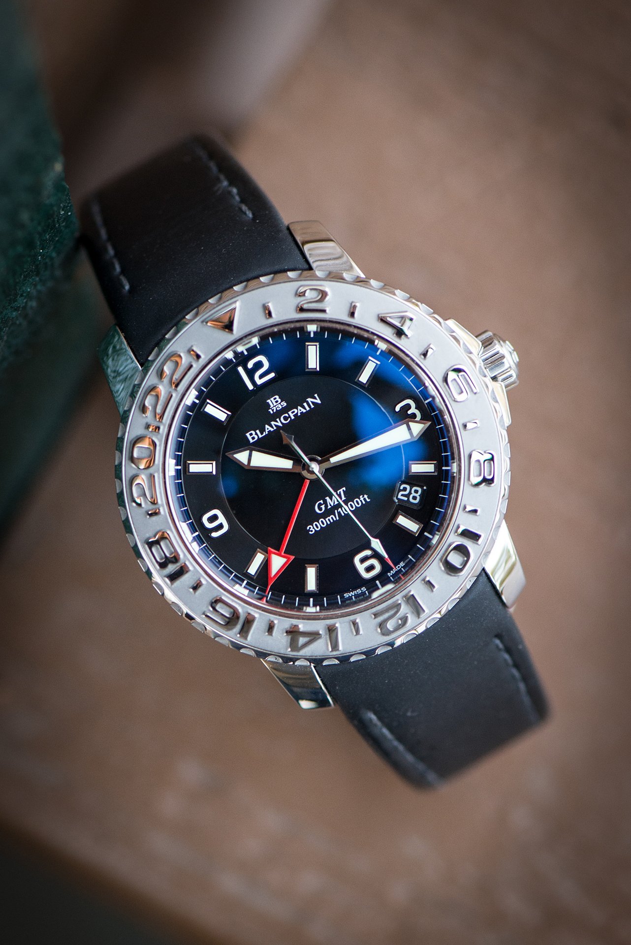 SOLD Blancpain Fifty Fathoms Trilogy GMT Omega Forums