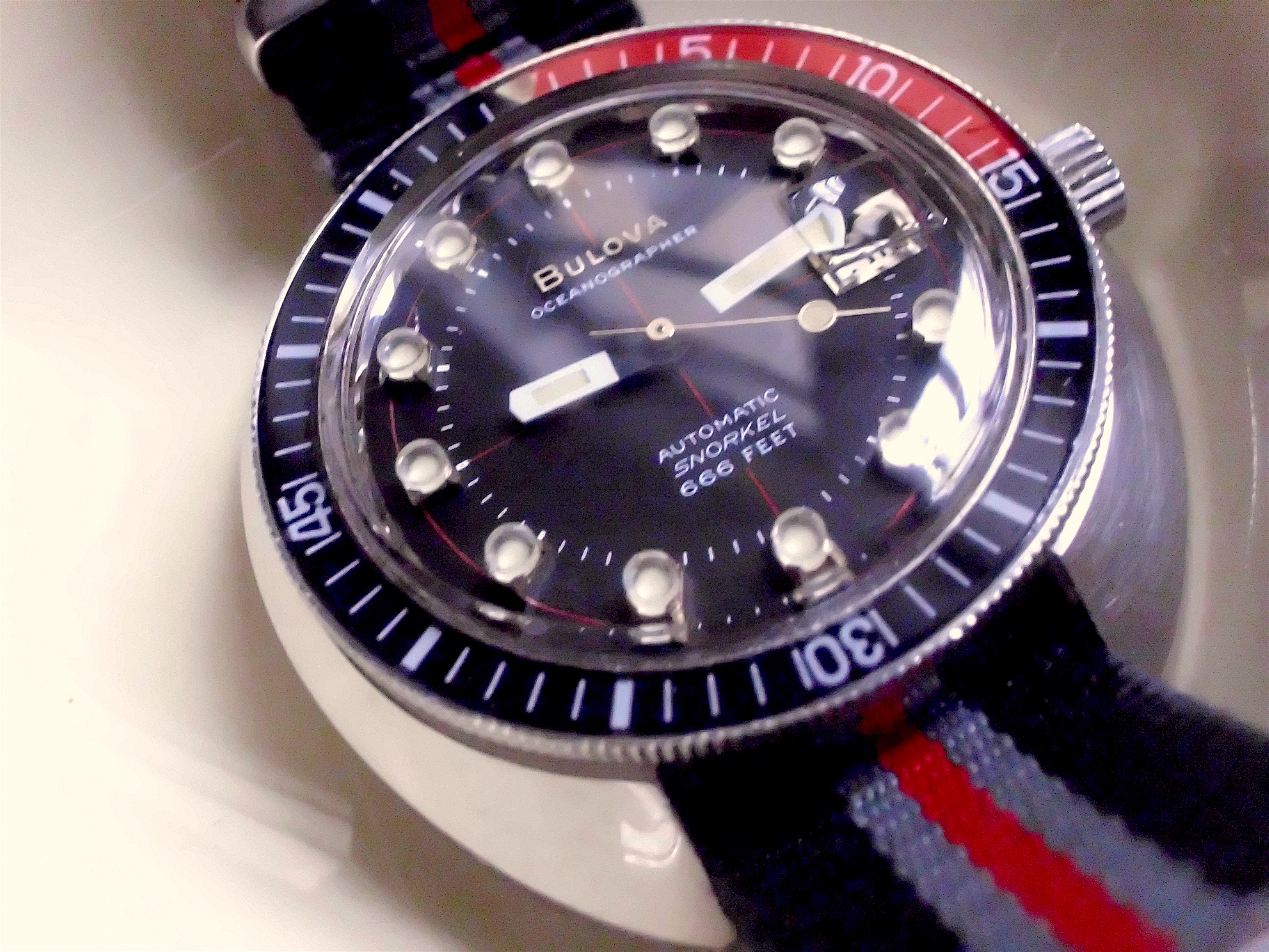 vintage bulova devil diver
