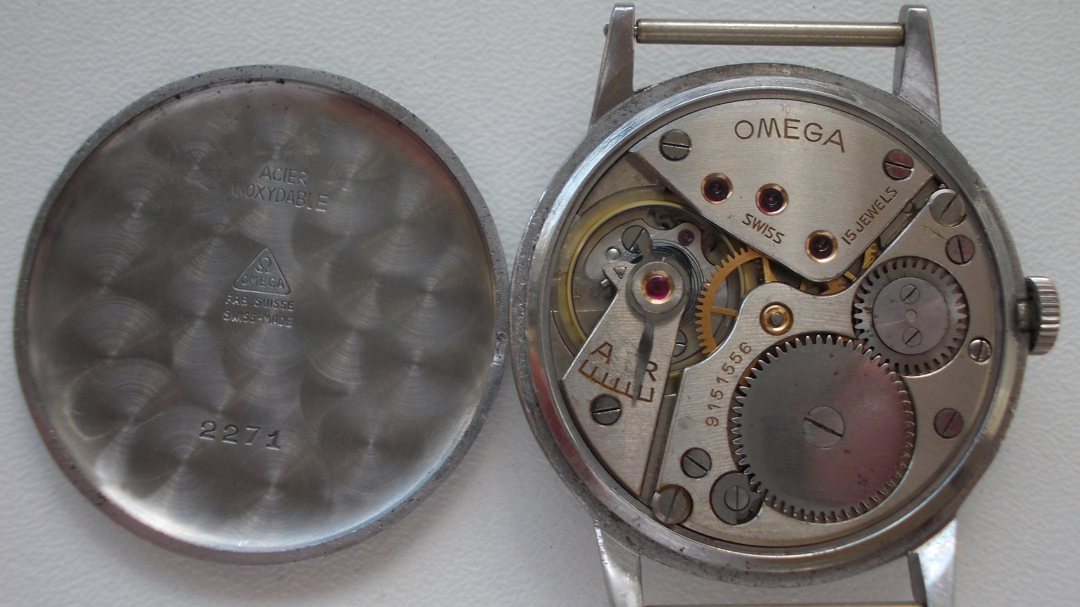 omega red star watch