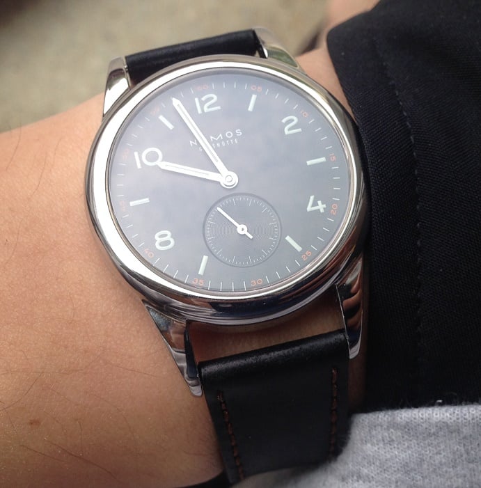 nomos club dunkel 36mm