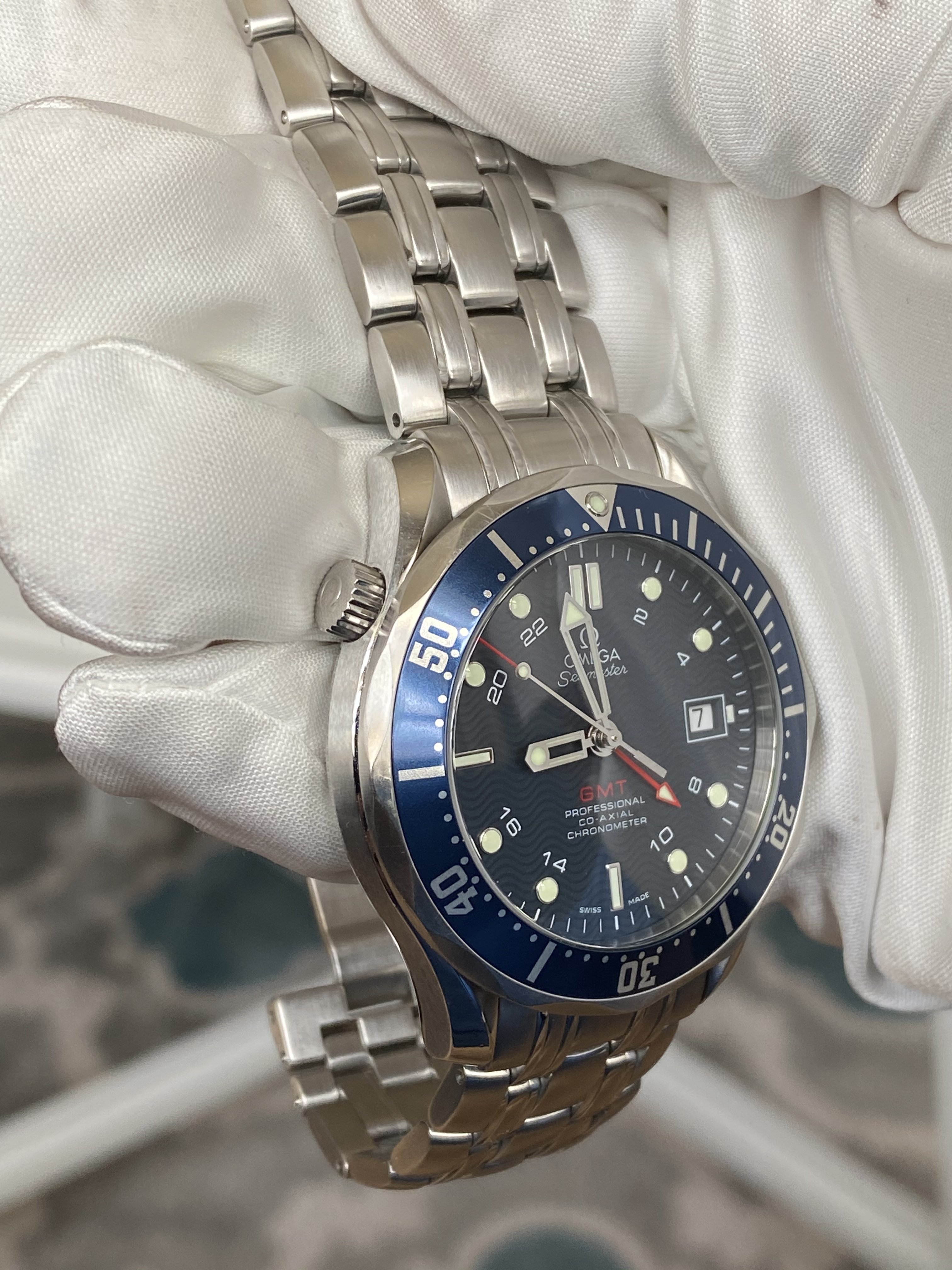 Omega seamaster 300m online gmt