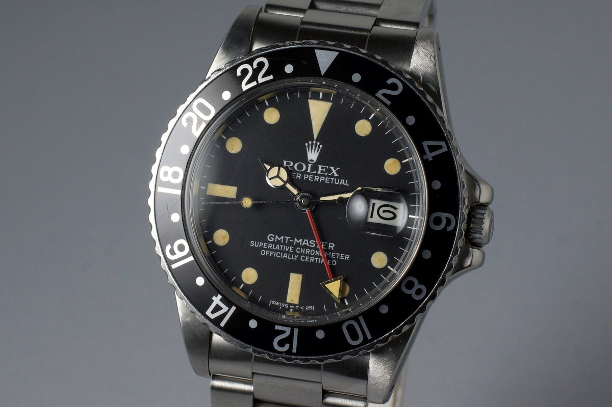 SOLD 1983 Rolex GMT Master 16750 Matte Dial Omega Forums