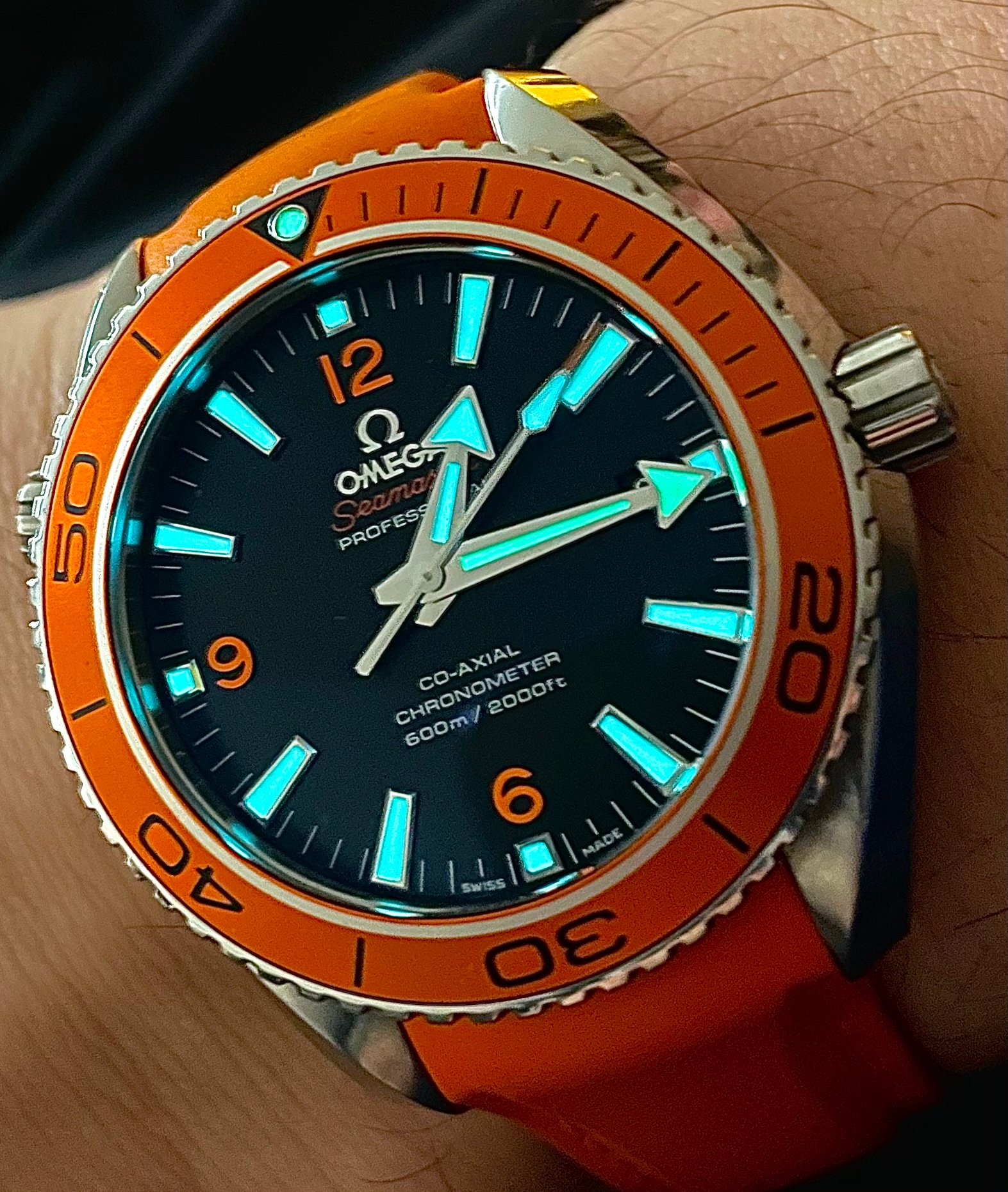 Omega 42mm best sale planet ocean