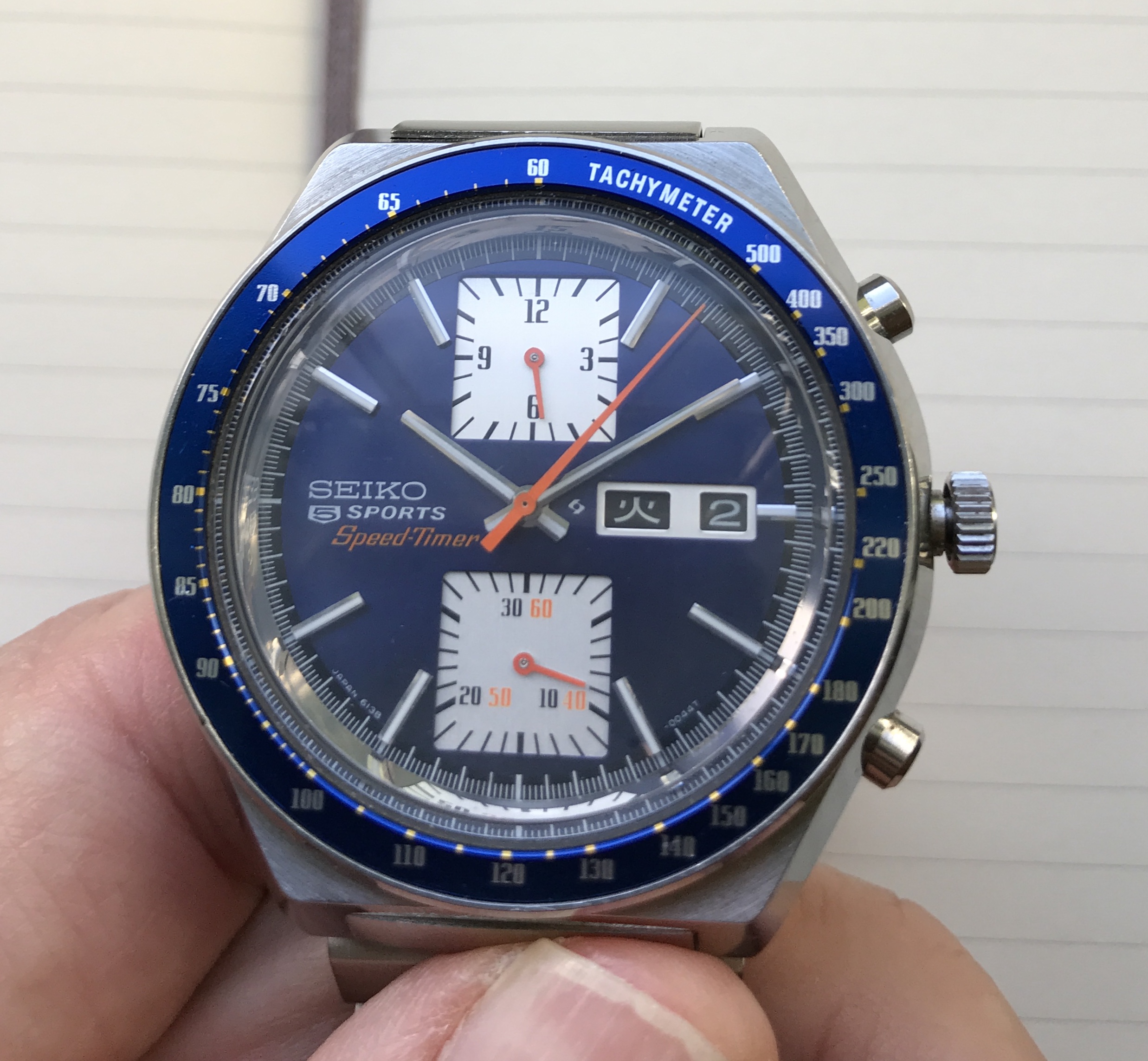 seiko 5 speedtimer
