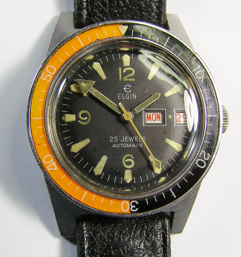 elgin diver watch