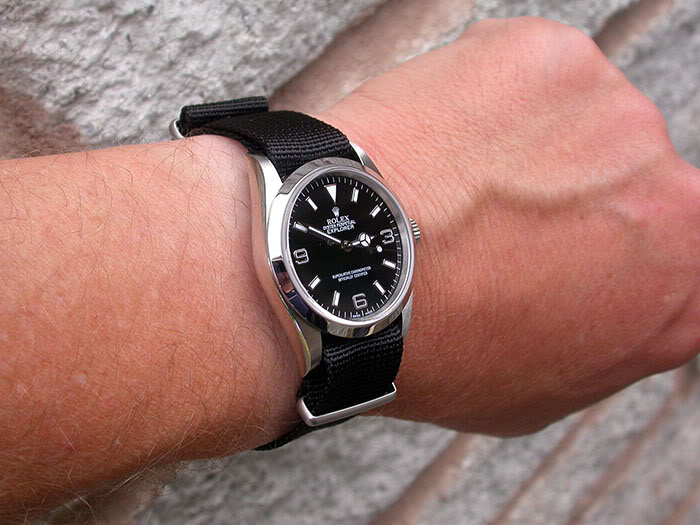 rolex explorer 1 nato