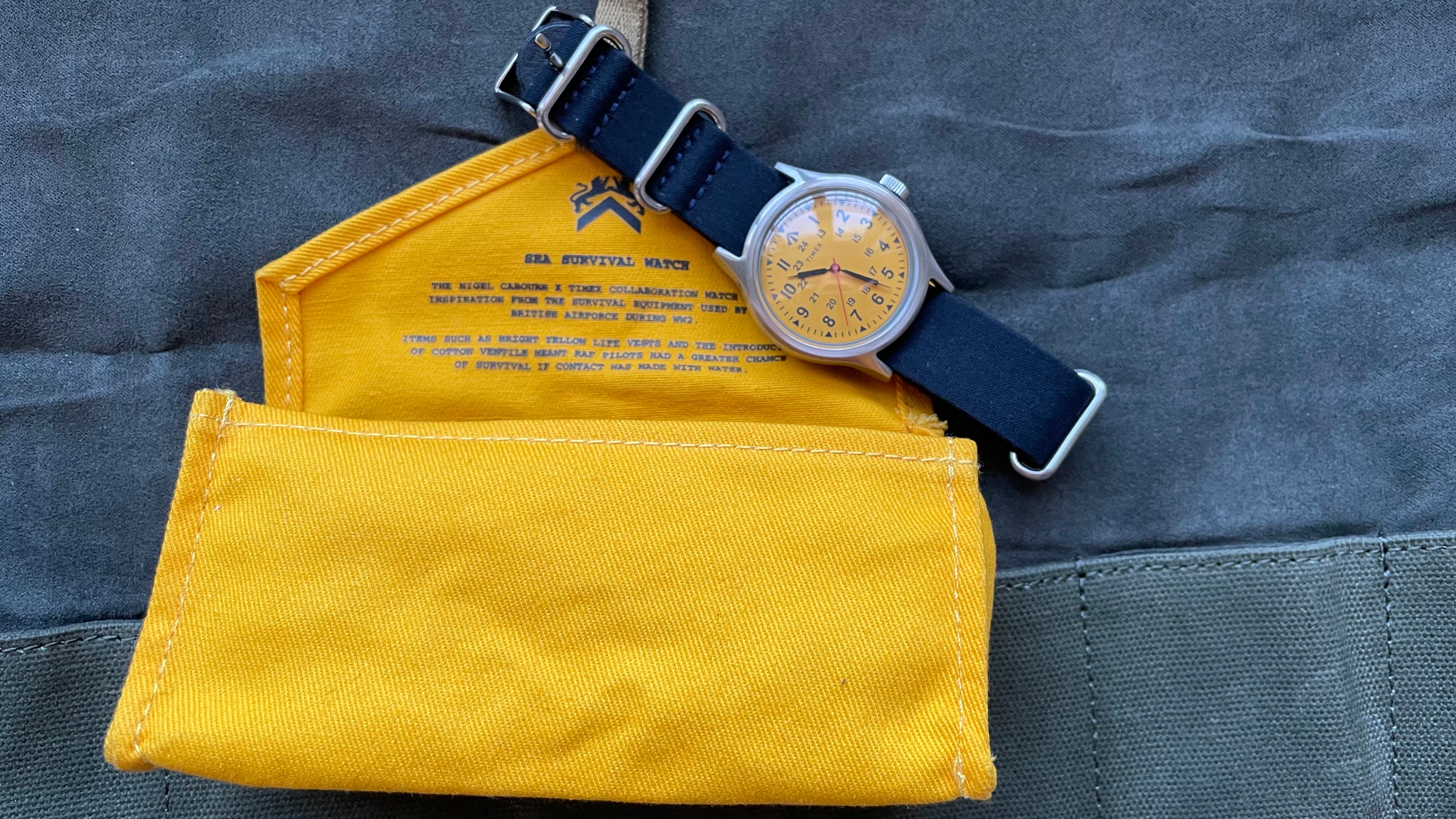 Timex nigel cabourn discount yellow