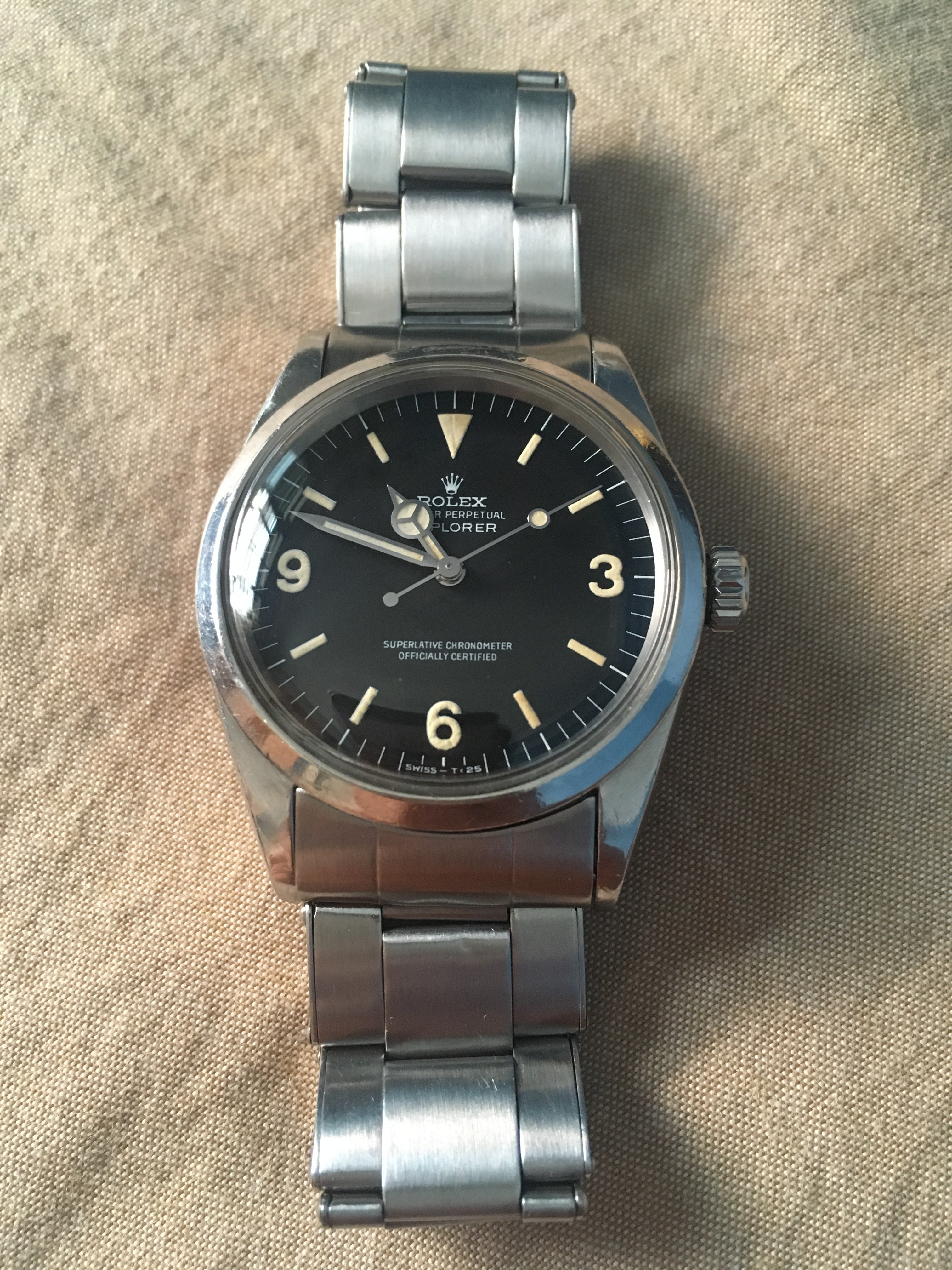 Sold 1969 Rolex Explorer 1016 Reduced Omega Forums
