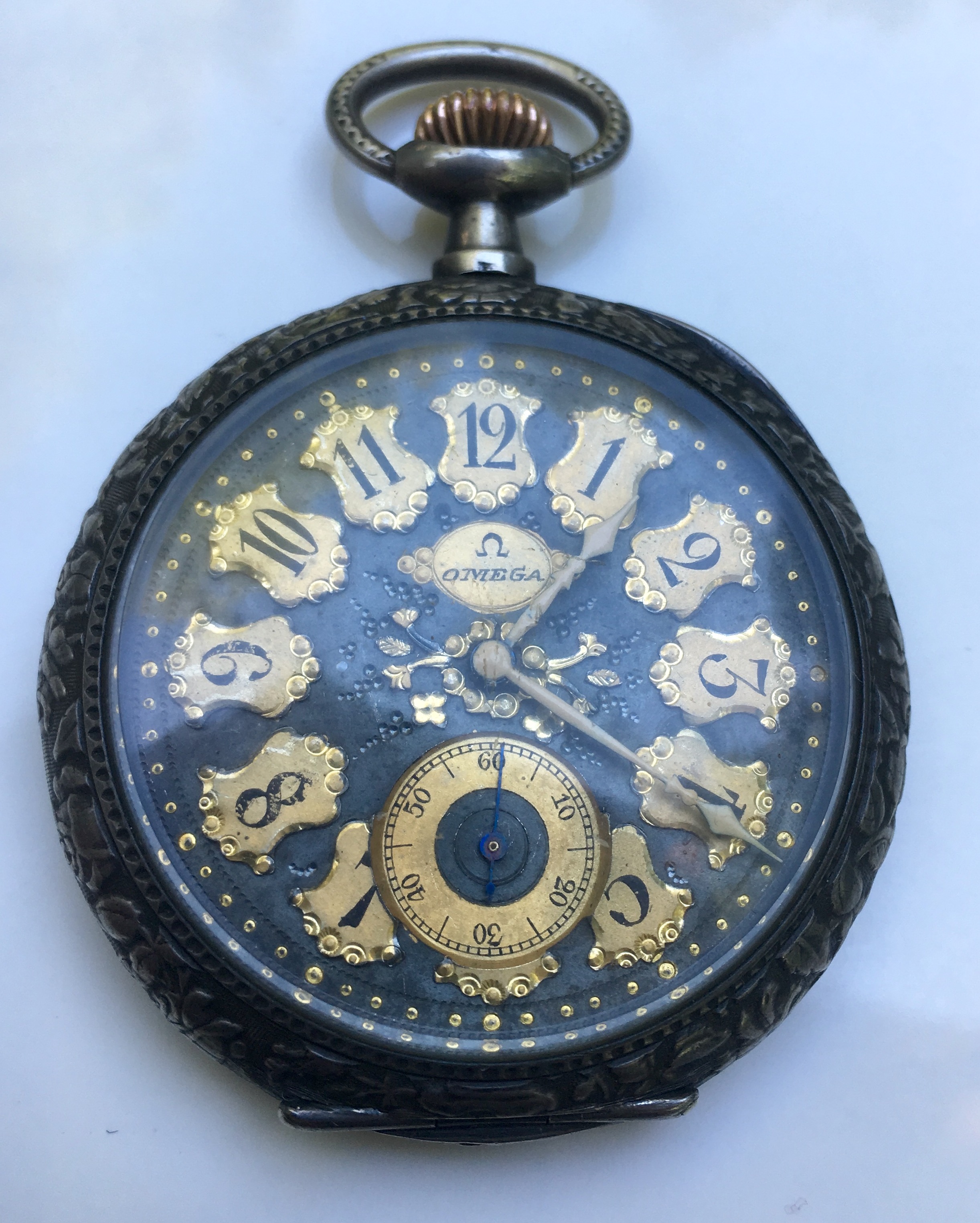 omega pocket watch 1900