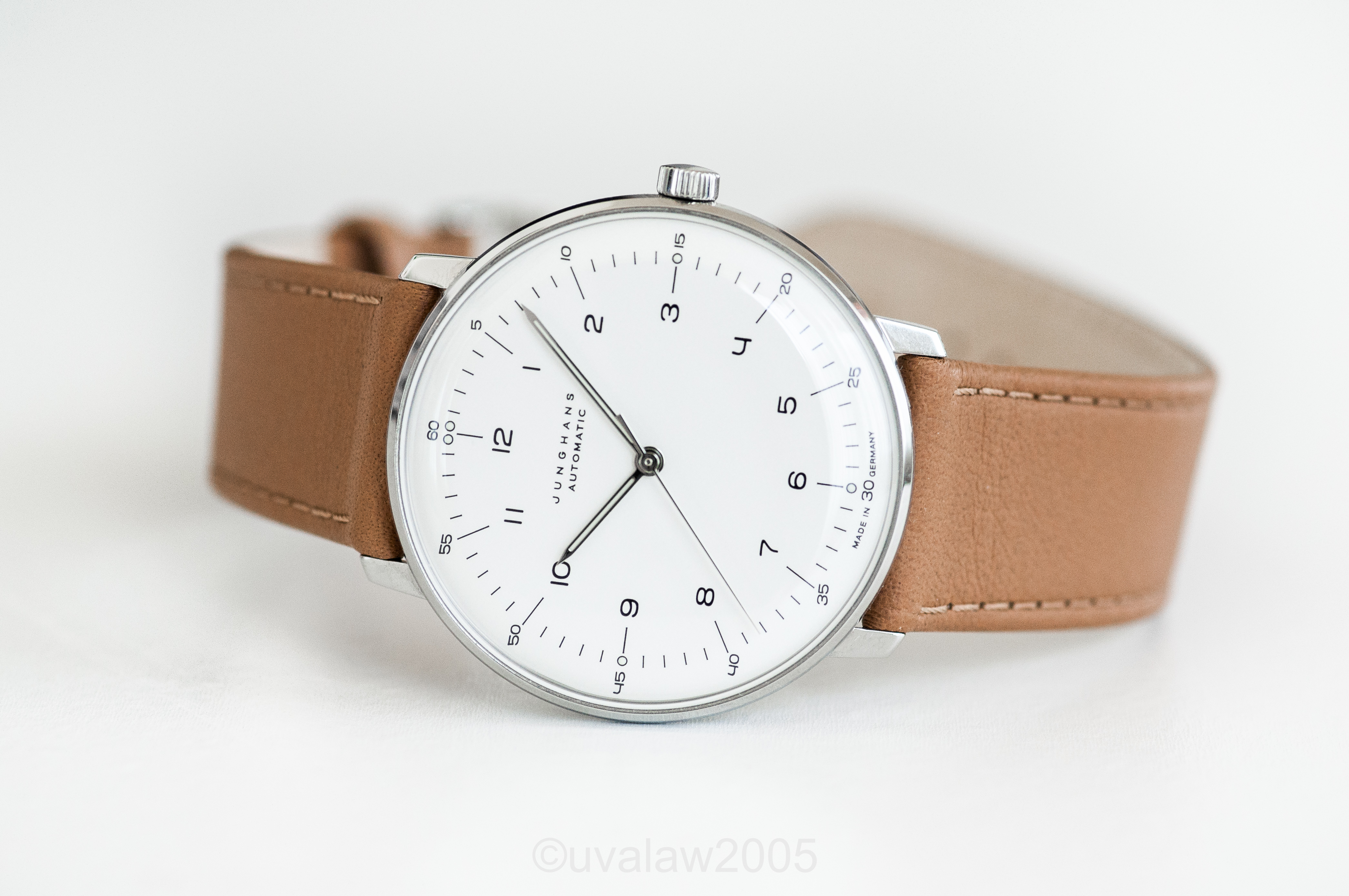 SOLD Junghans Max Bill Automatic No Date Numerals Dial 027