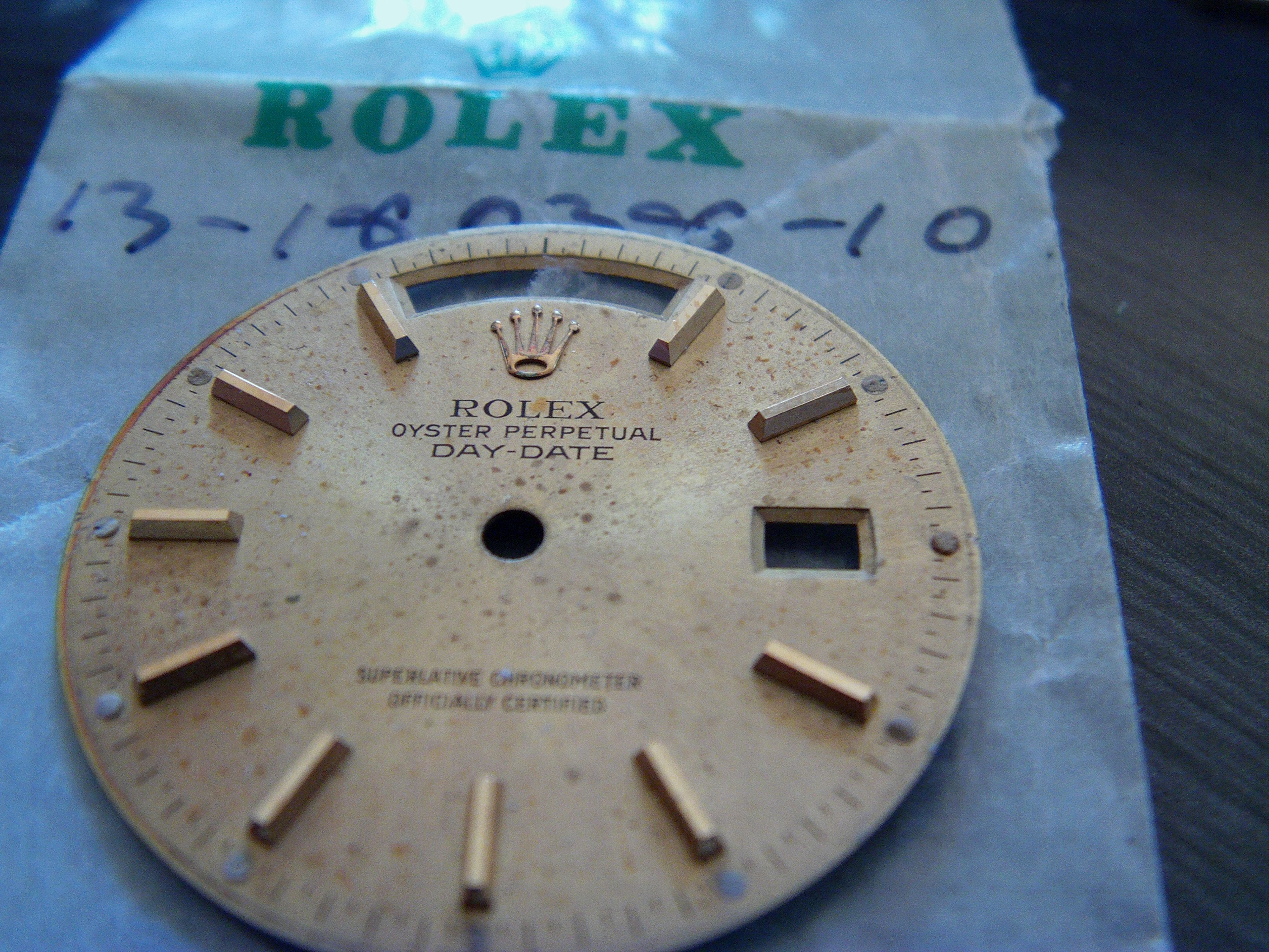 FS - Rolex Day-Date Dial | Omega Forums