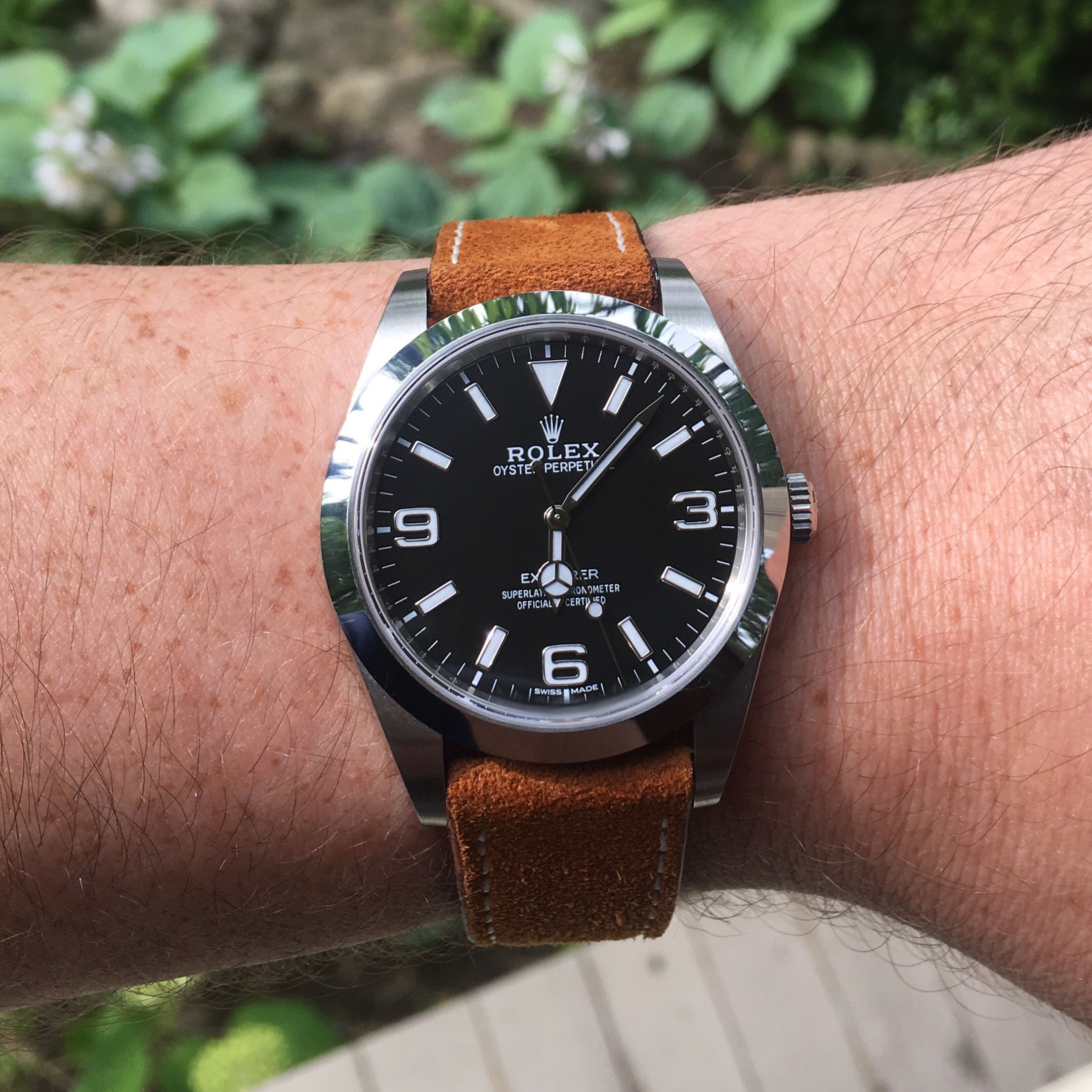39mm Explorer On A Leather Strap Omega Forums