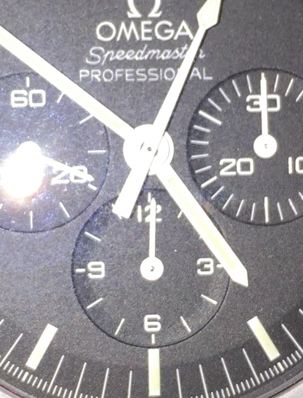 Omega speedmaster second hand not clearance moving