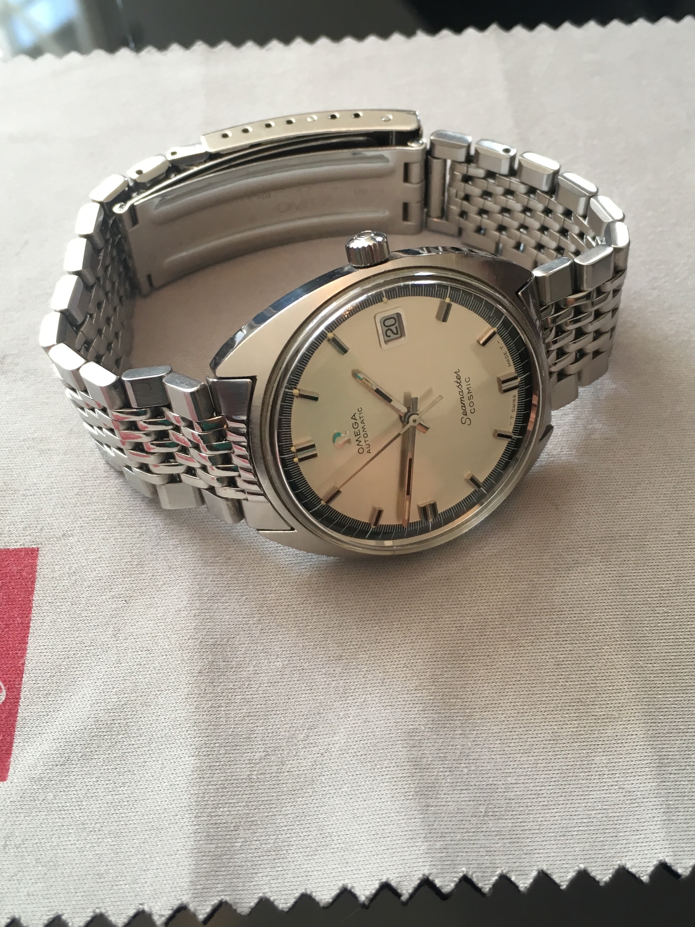 SOLD - 1970' Omega Seamaster Cosmic Automatic First owner B&P BOR