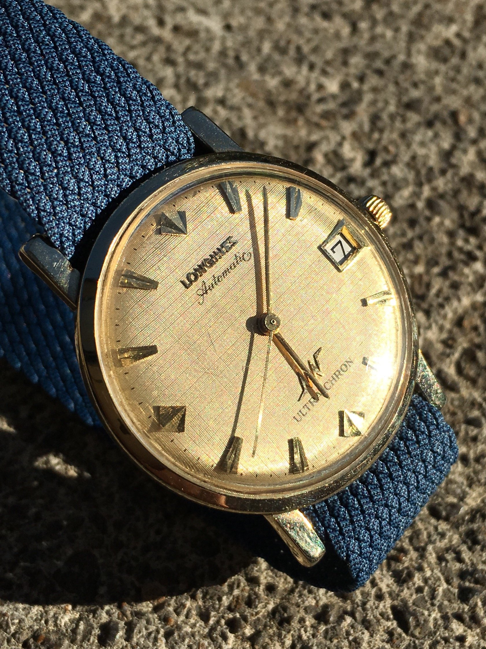 SOLD 1967 Longines Ultra Chron cal.431 10k Gold Filled Omega