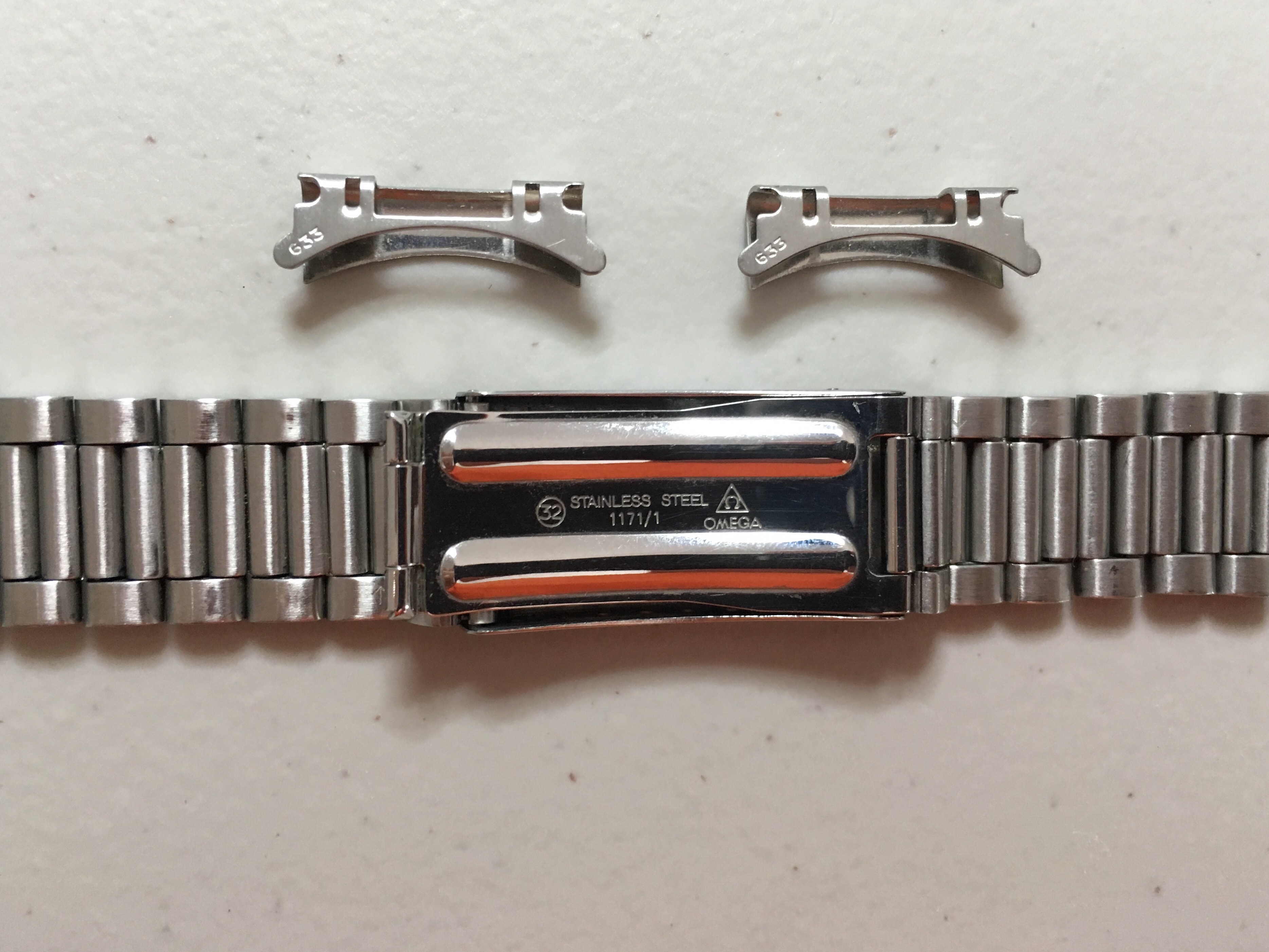 SOLD - Omega 1171/1 Bracelet + 633 End Links | Omega Watch Forums