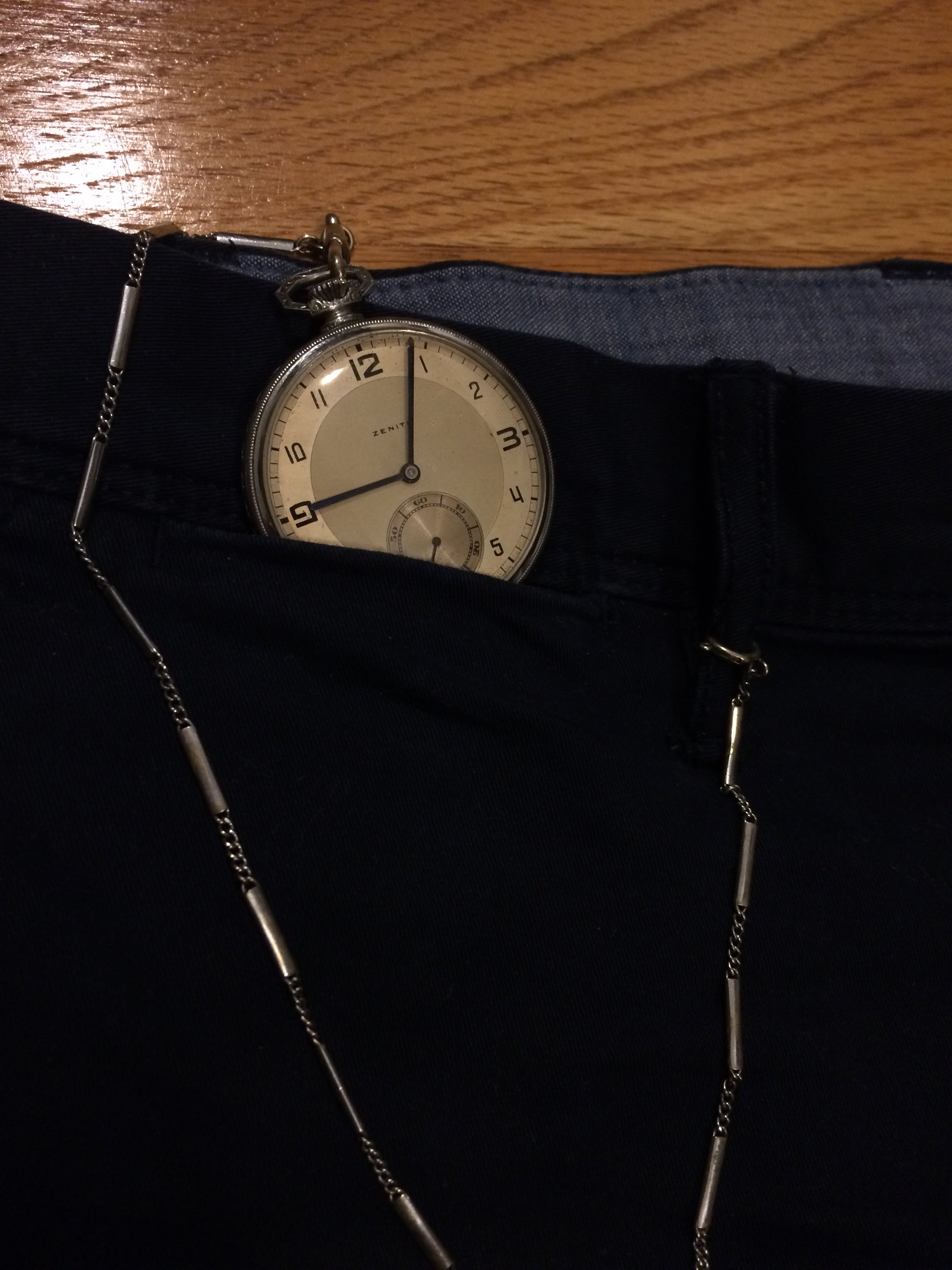 Wearing Pocket Watch Pants