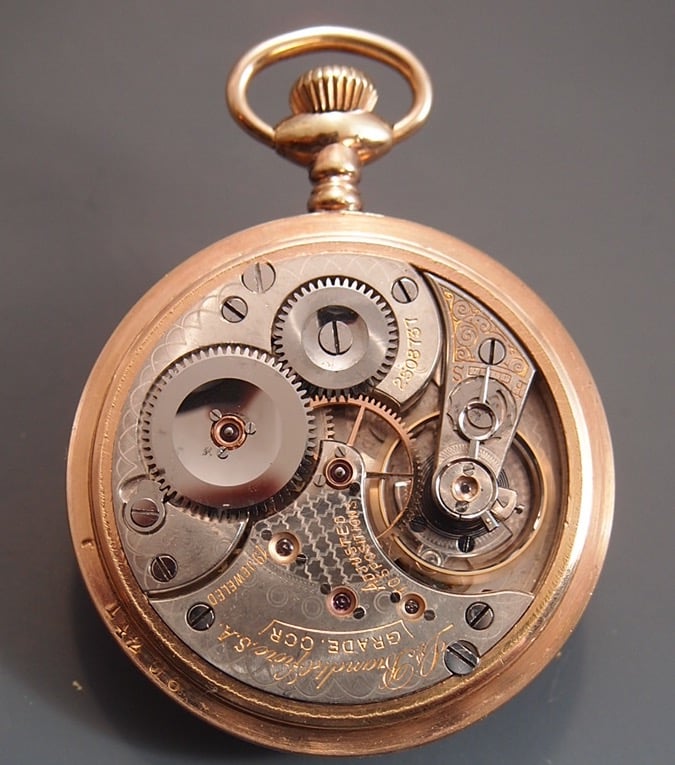 omega pocket watch movement