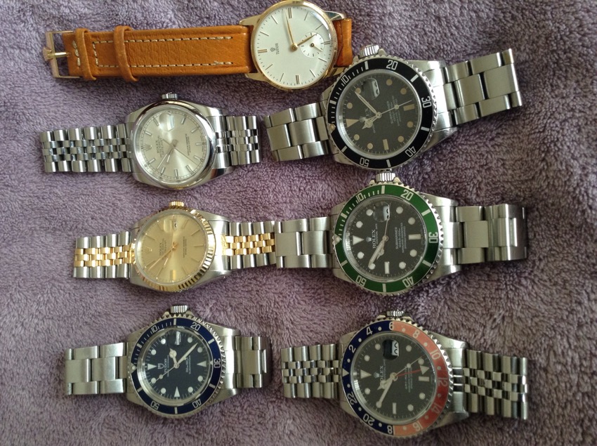 my rolex collection