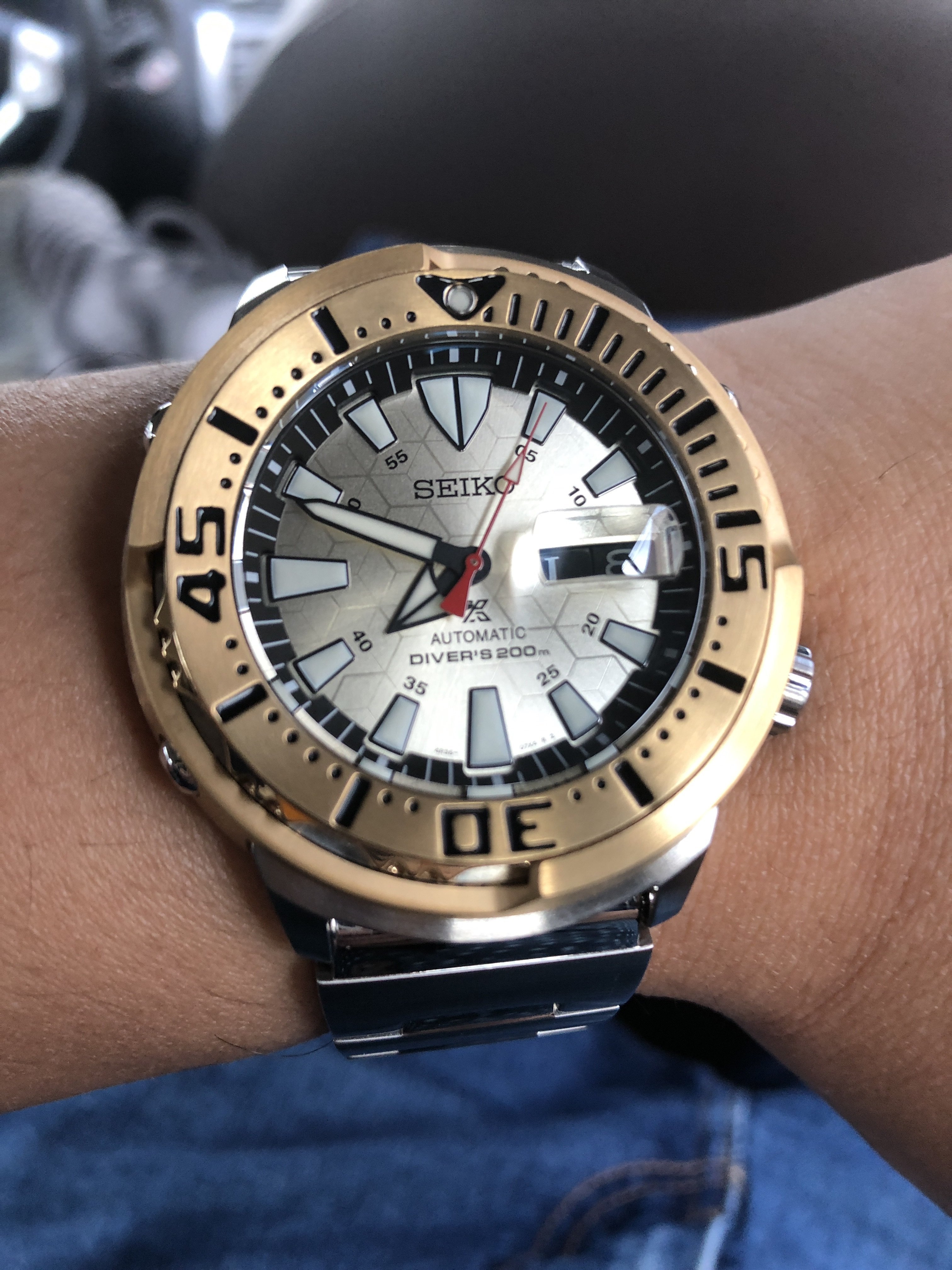 Seiko baby tuna zimbe hot sale