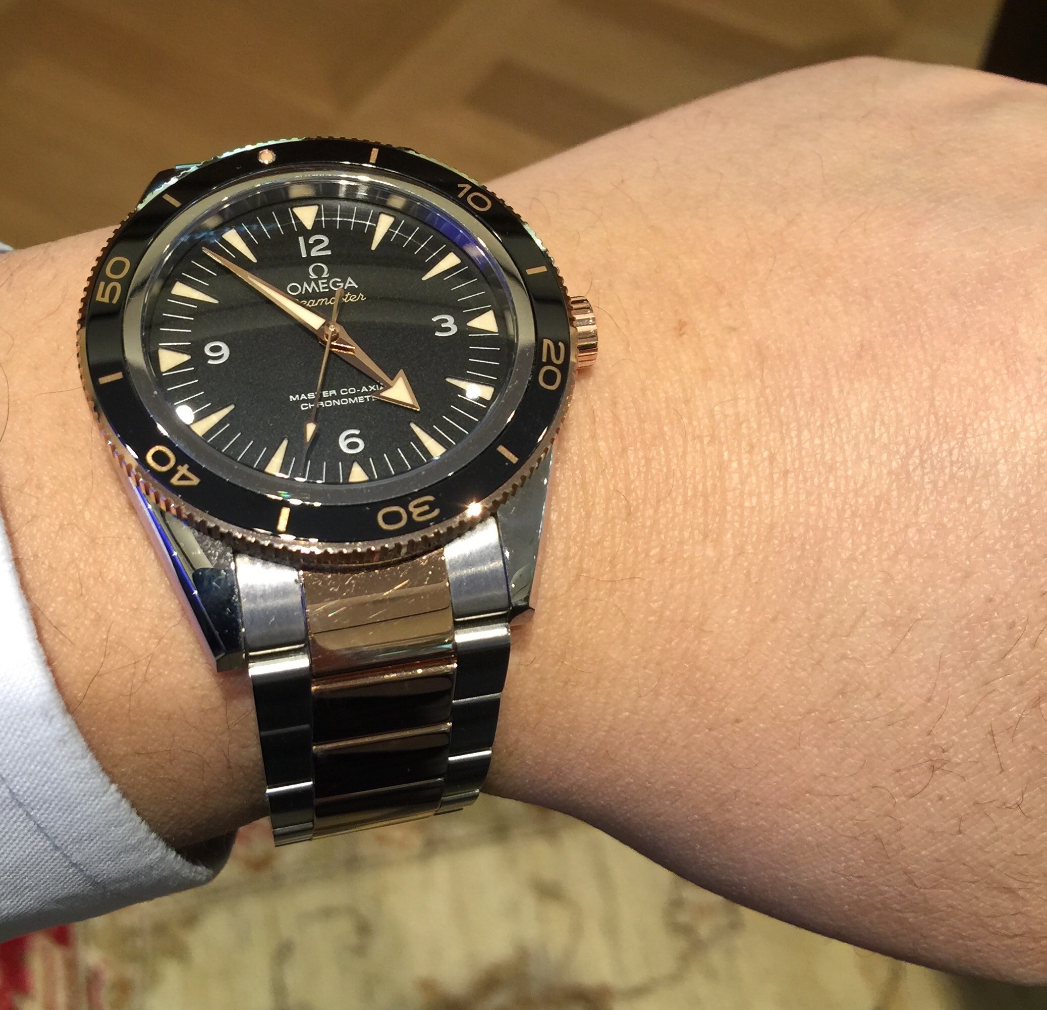 Seamaster 300 master co-ax question 