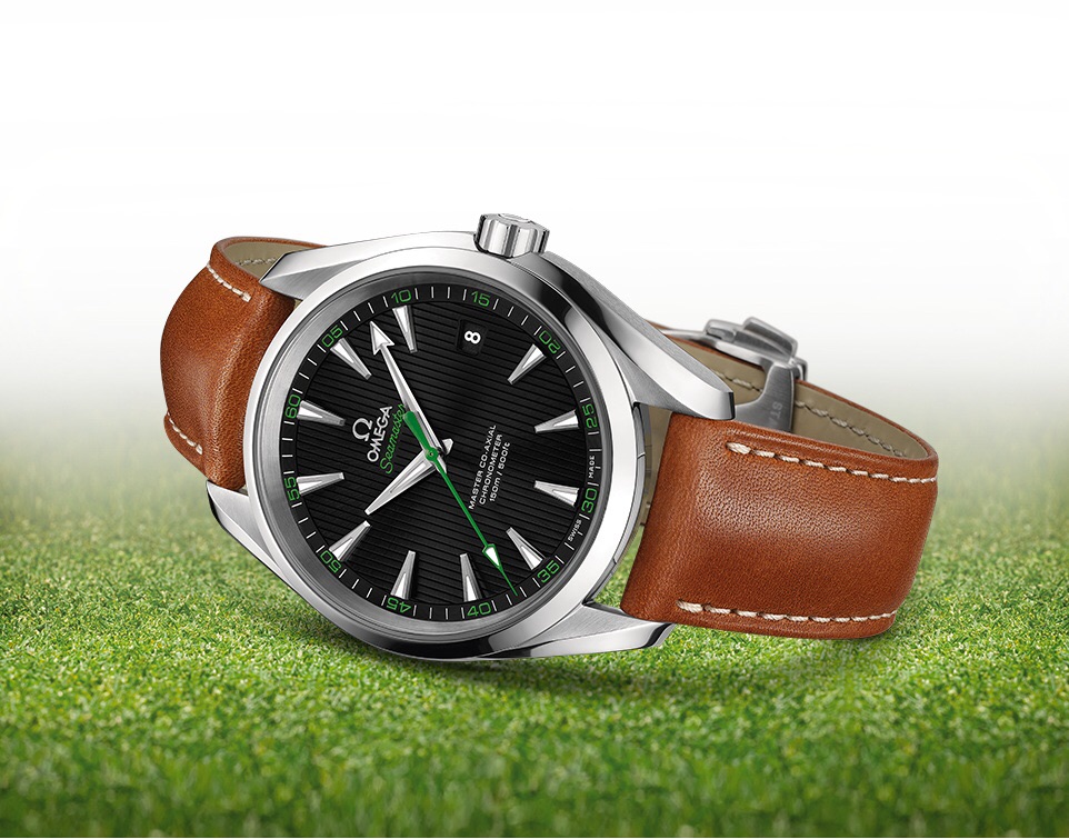 omega aqua terra golf green