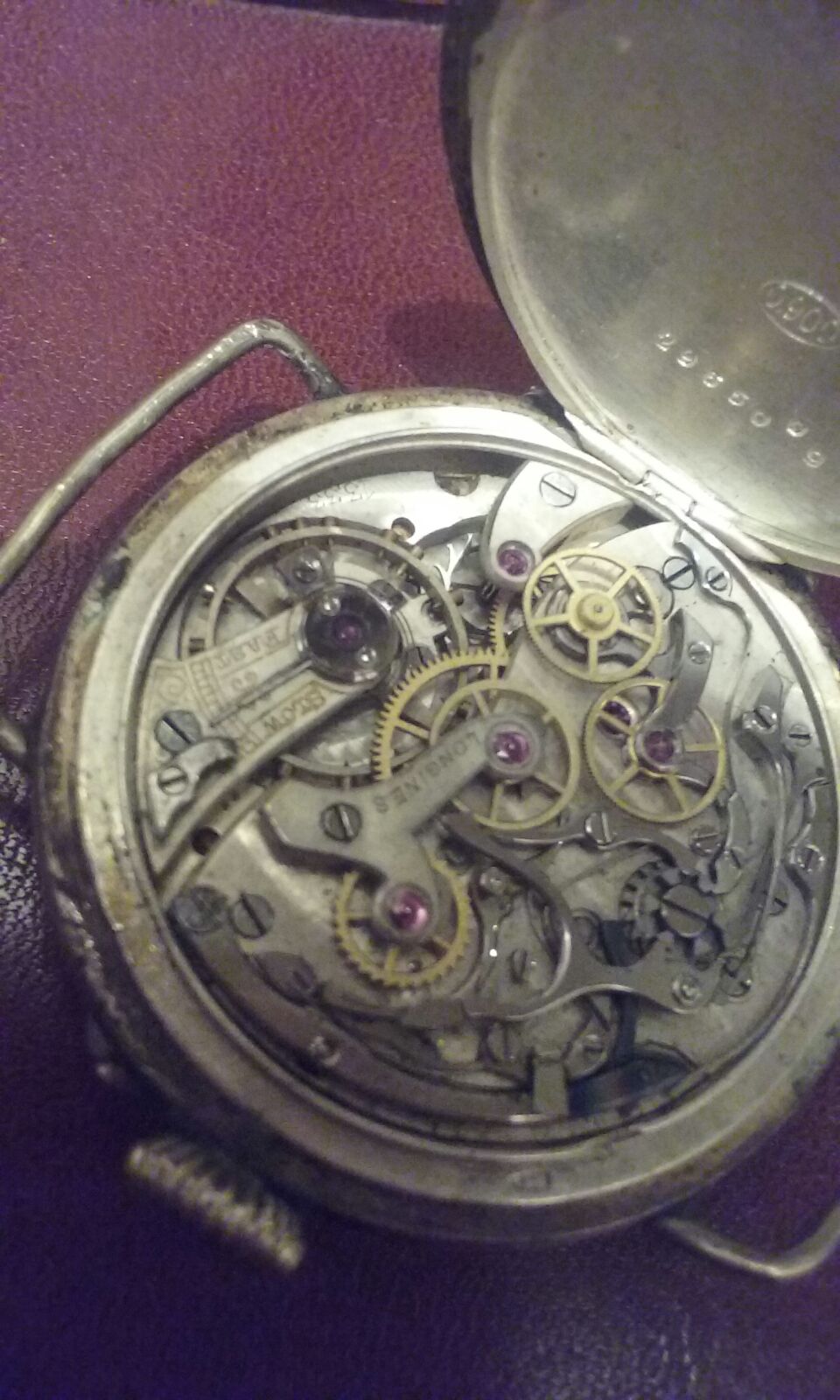 This Longines monopusher cal.13.33 Z from 1913 is military