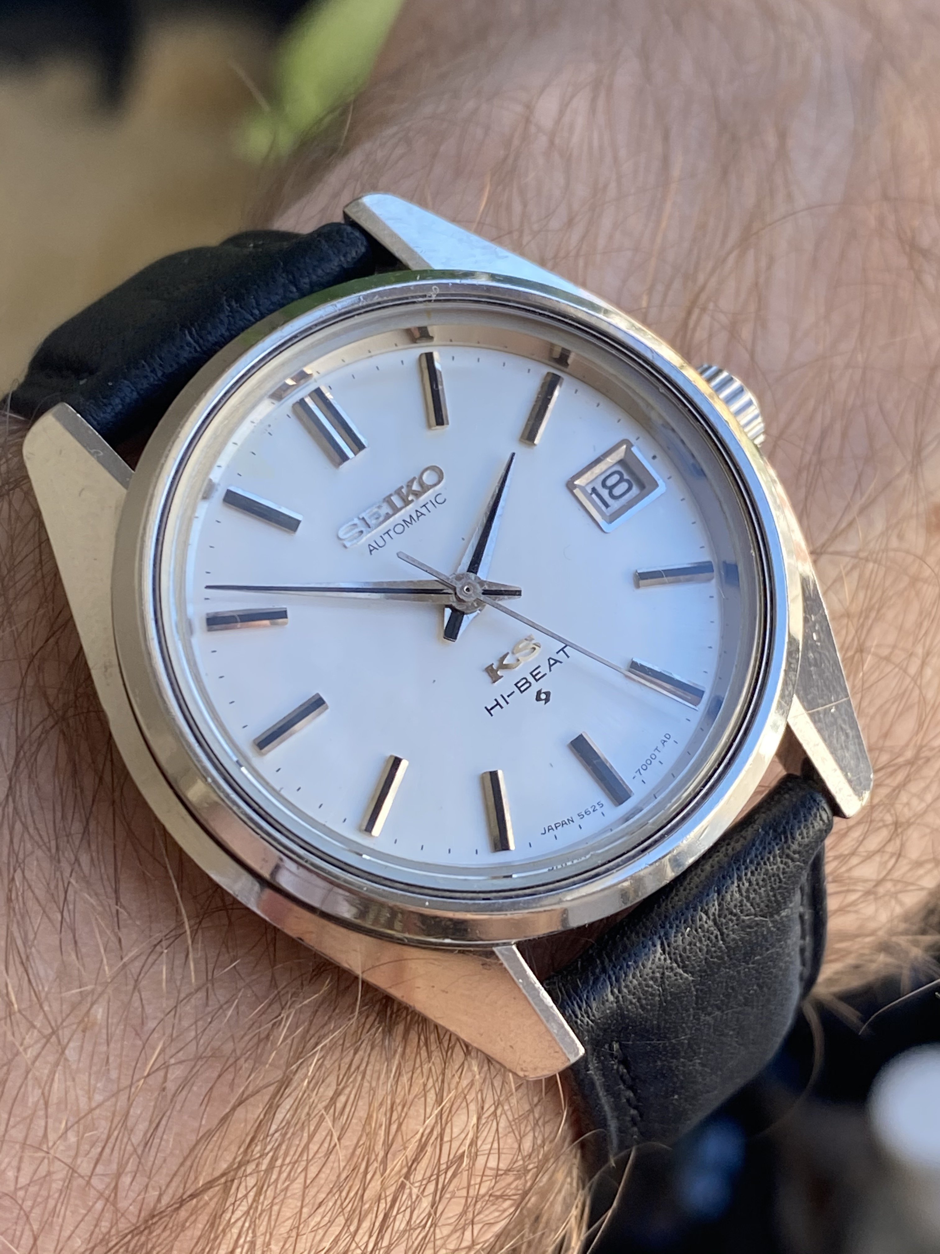 SOLD - King Seiko 5625-7000 - 1969 - Automatic Hi-Beat - Gold