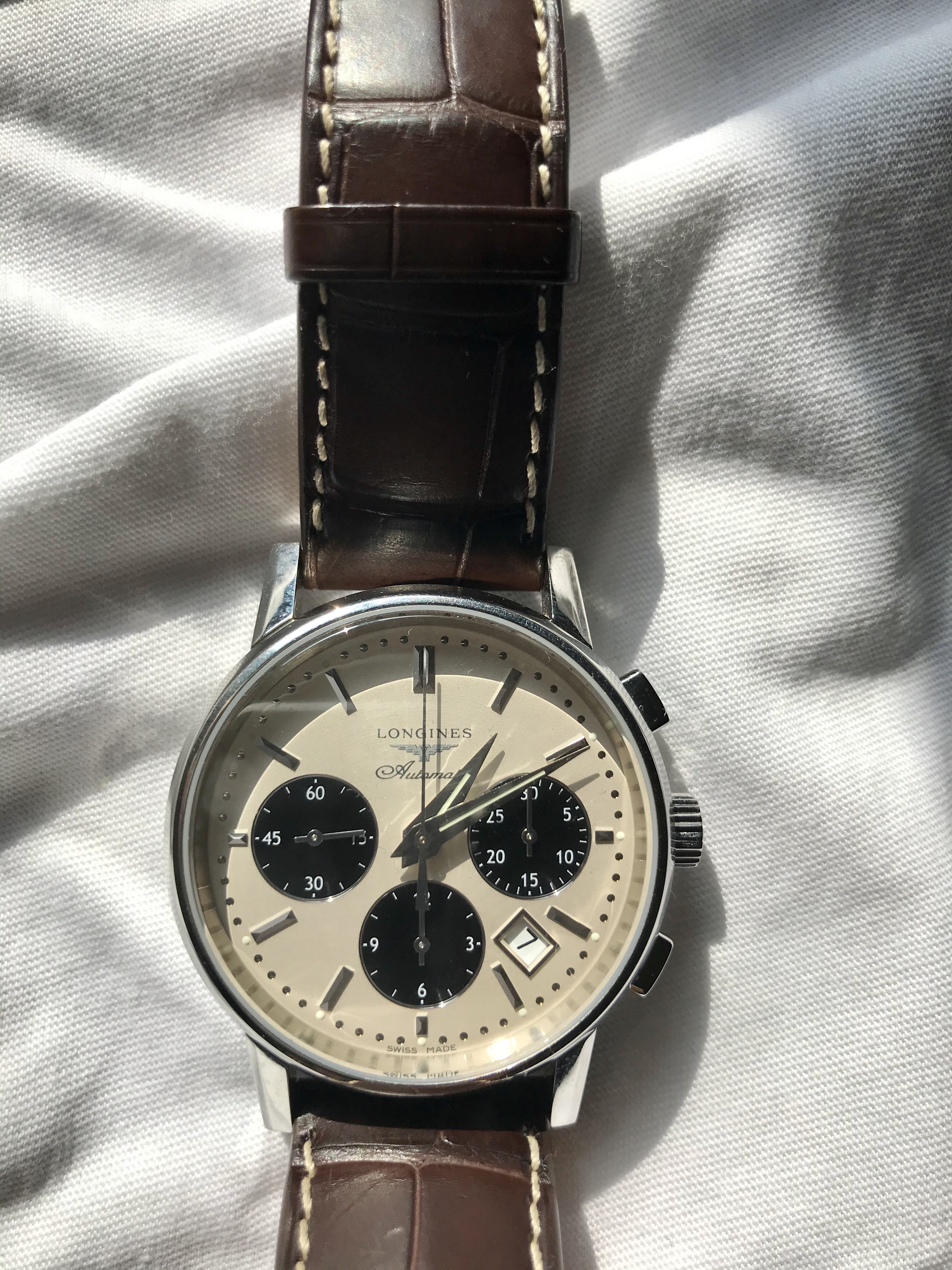 Longines Heritage L2.733.4.02.2 PANDA My First Watch Omega