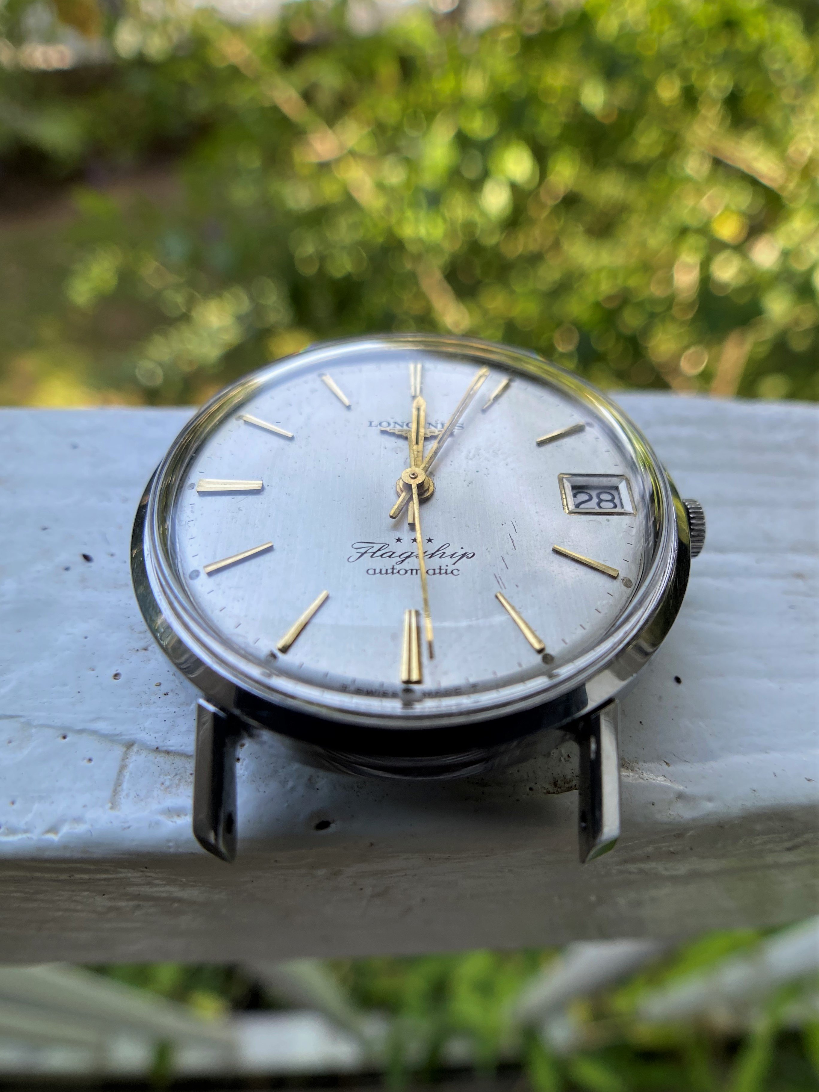 Vintage longines hot sale flagship automatic